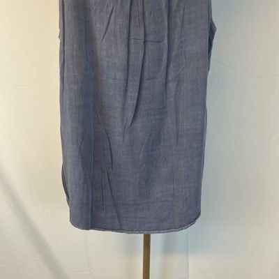 Rock & Republic Rock & Republic Sleeveless Shirt Blouse Size S Lace Up Neck Size S / US 4 / IT 40 - 8 Thumbnail