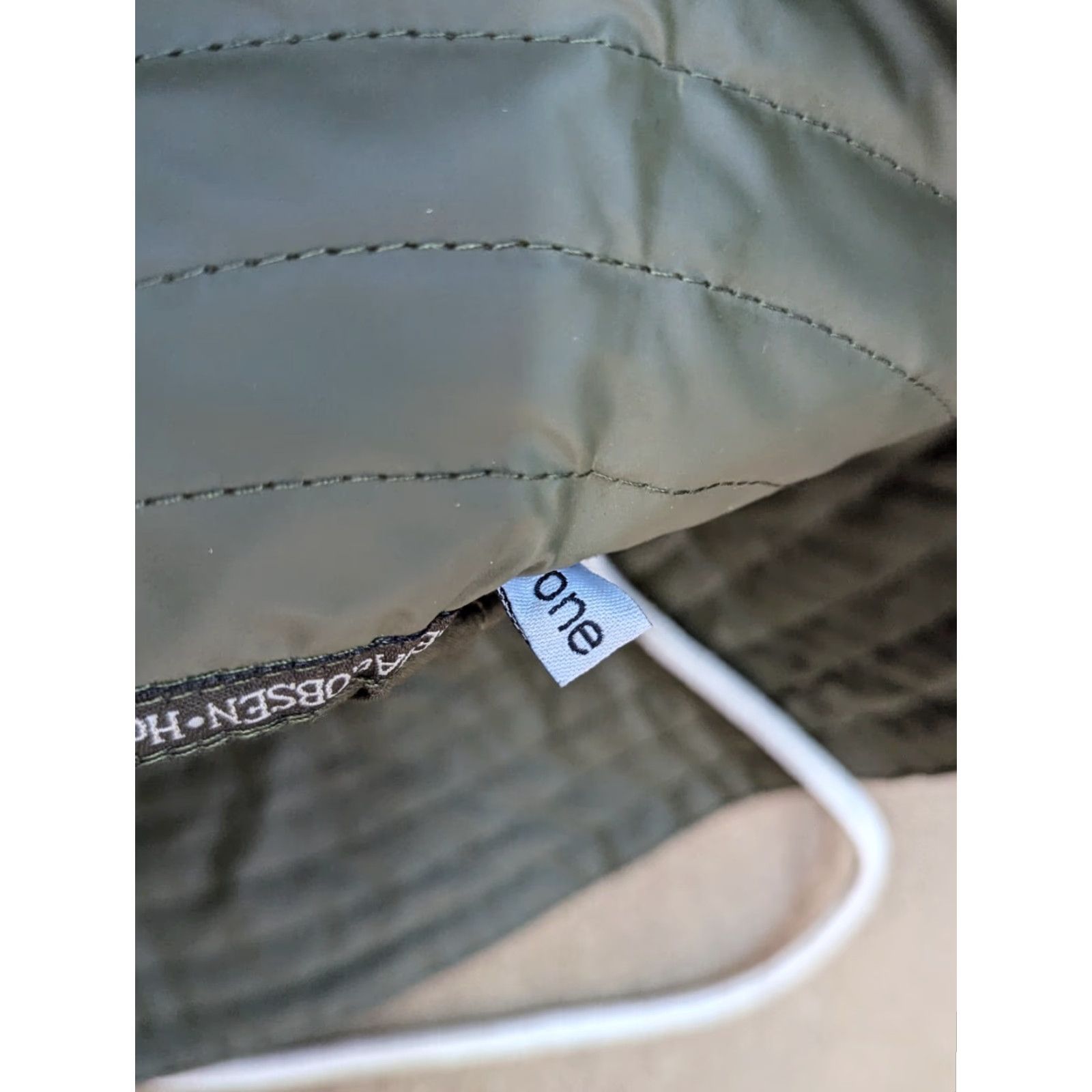 Ilse Jacobsen VINTAGE? No. Ilse Jacobsen Hornbaek Womens Green Bucket Hat One Size Waterproof Chin Strap Size ONE SIZE - 4 Thumbnail
