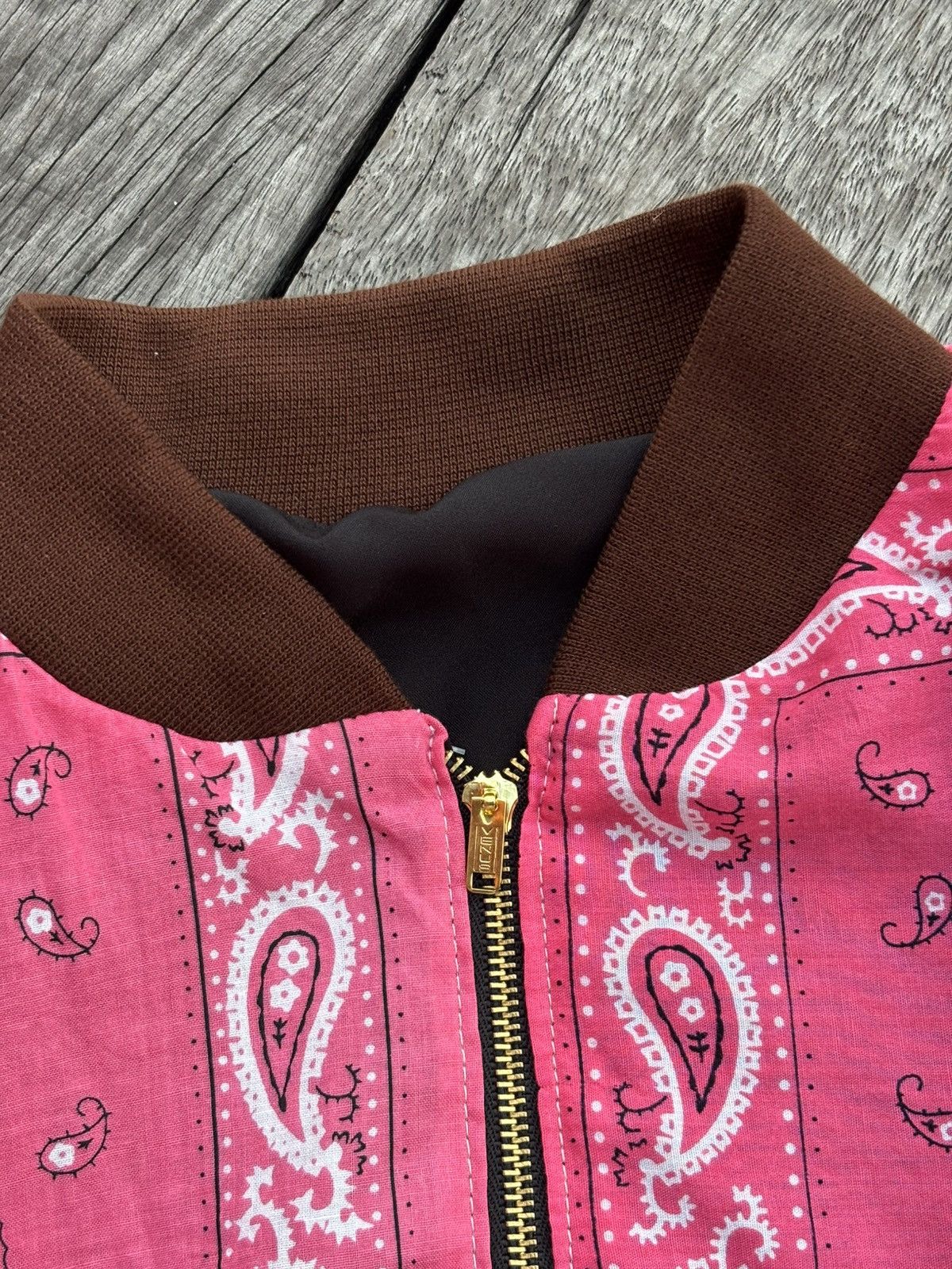 Handmade Bandana Pink Custom Made Jacket Size US L / EU 52-54 / 3 - 4 Thumbnail