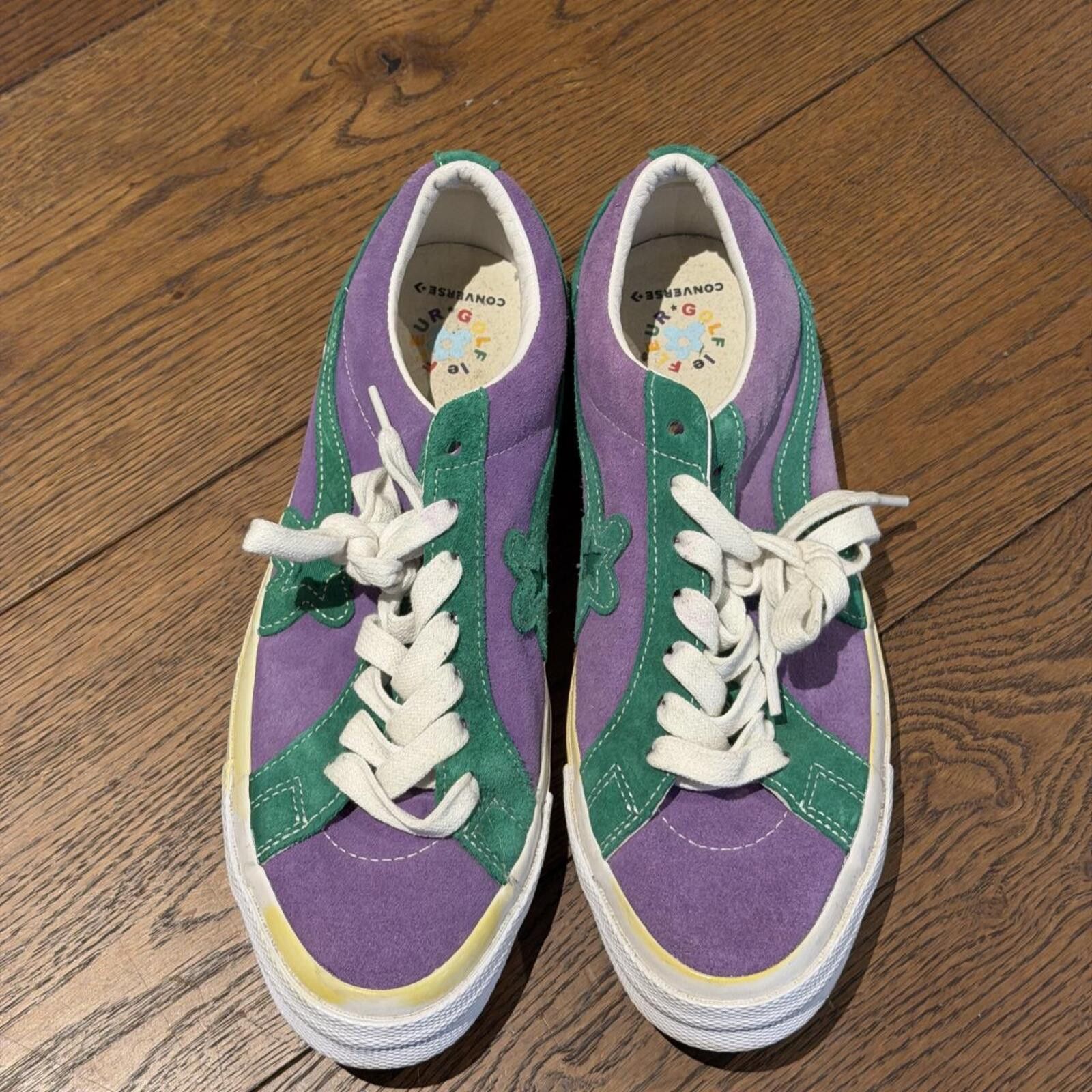 Converse Converse x Tyler The Creator Golf Le Fleur One Star Purple Size US 11 / EU 44 - 2 Thumbnail