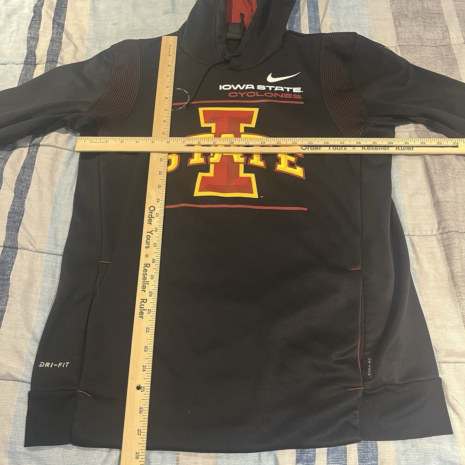 Nike Nike Dri-Fit Men's M Iowa State Cyclones performance hoodie Size US M / EU 48-50 / 2 - 3 Thumbnail