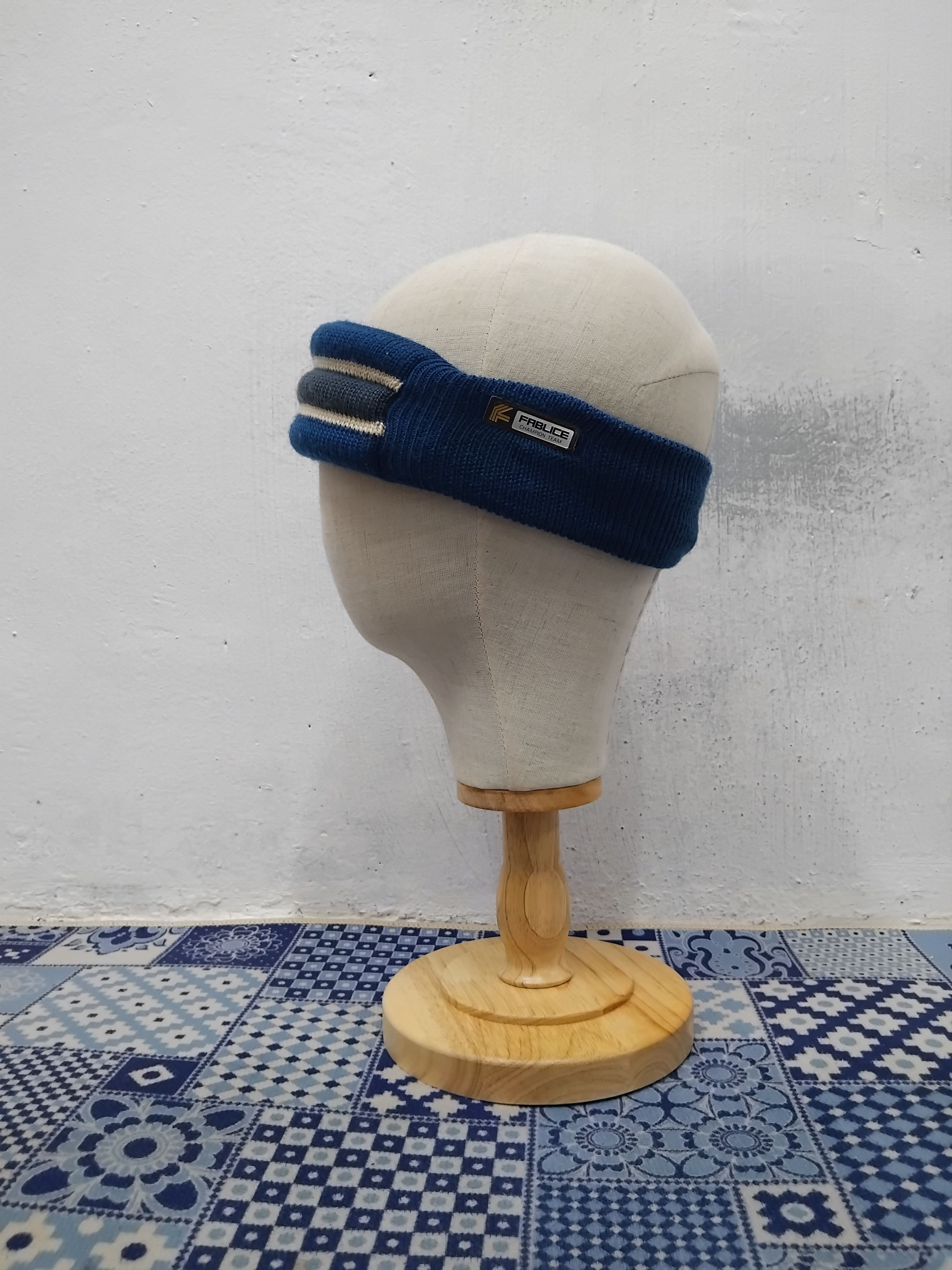Japanese Brand Fablice blue colour headband Size ONE SIZE - 5 Thumbnail