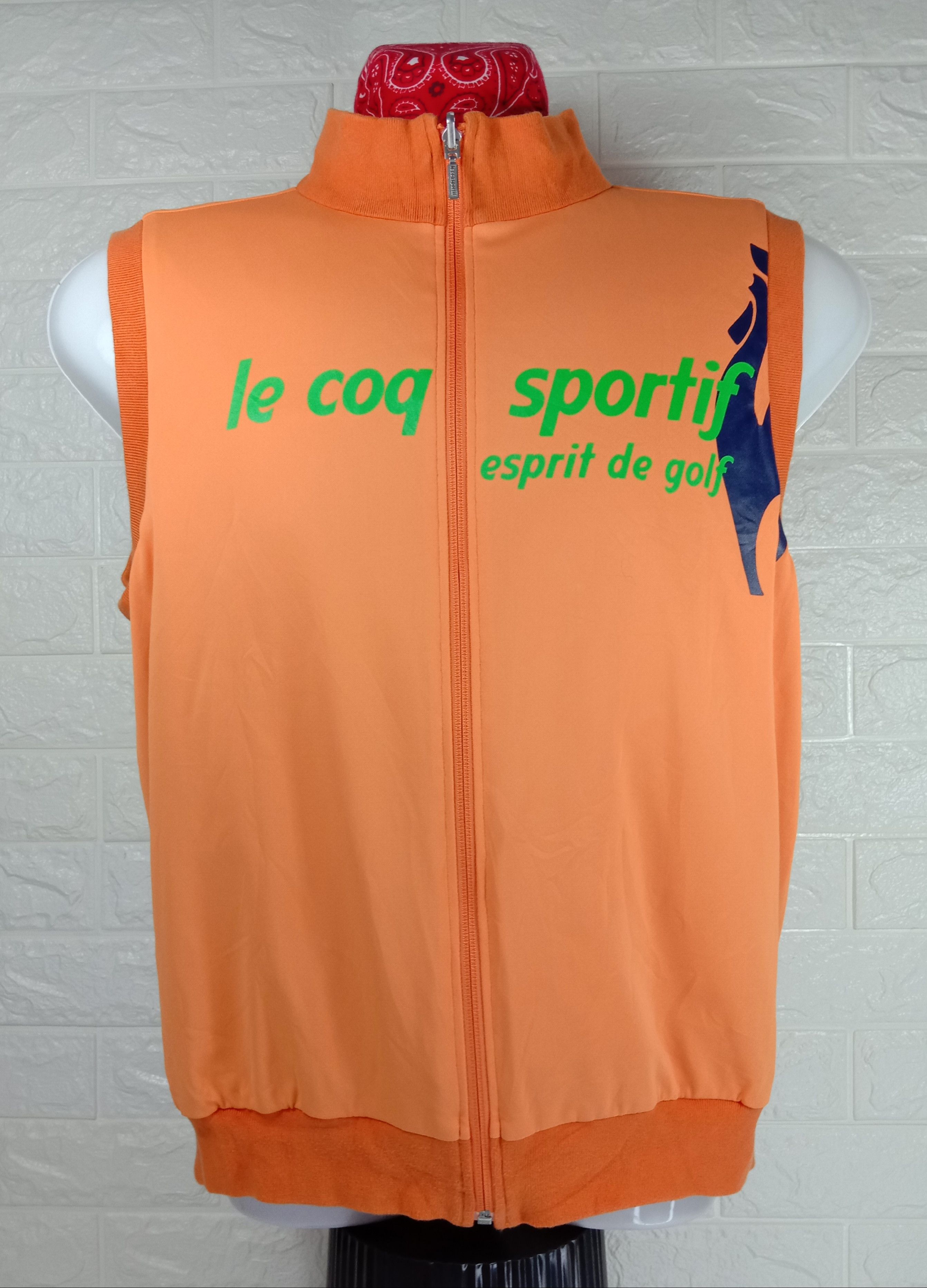 Le Coq Sportif Vintage LE COQ SPORTIF Golf Collection Reversible Vest Size US M / EU 48-50 / 2 - 5 Thumbnail
