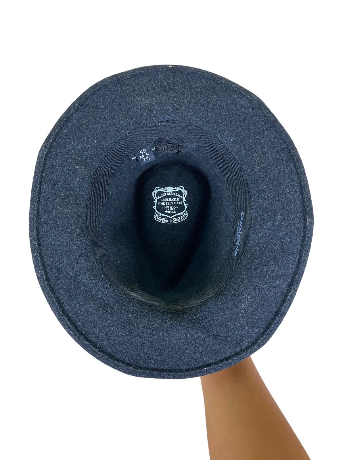 Other Italian Designer Crushable Fine Felt Hats Size ONE SIZE - 7 Thumbnail