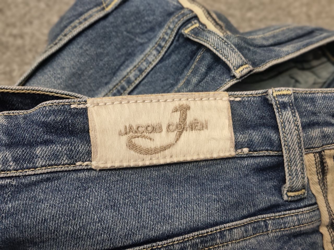 Jacob Cohen Jacob Cohen Italy Design Karen Stripe Side Slim Denim Jeans Size 25" / US 0 / IT 36 - 17 Thumbnail