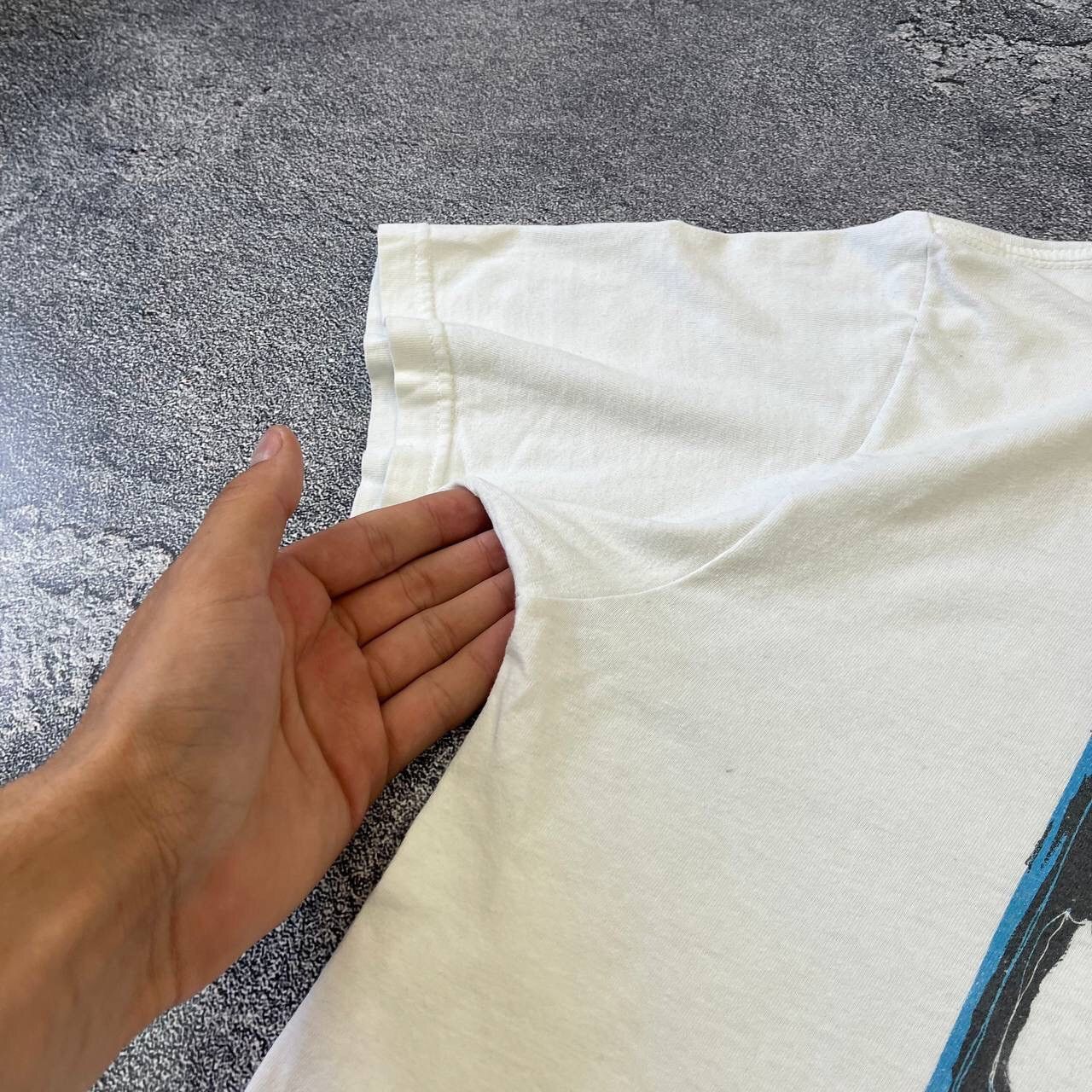 Quiksilver Vintage Y2K White Quicksilver Boxy Fit T-Shirt,Size XL Size US XL / EU 56 / 4 - 4 Thumbnail