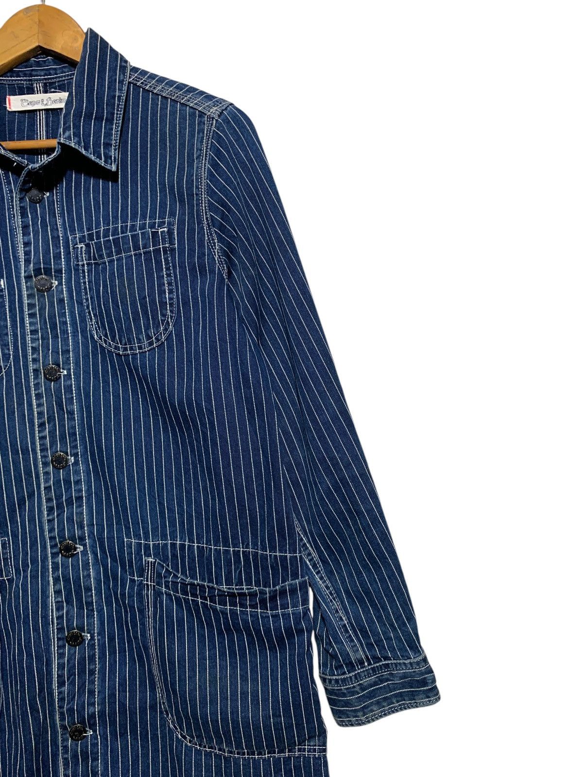 Blue Blue Japan × Kapital 🔥CEPO DENIM WABASH MIDLENGHT JACKETS Size US M / EU 48-50 / 2 - 3 Thumbnail