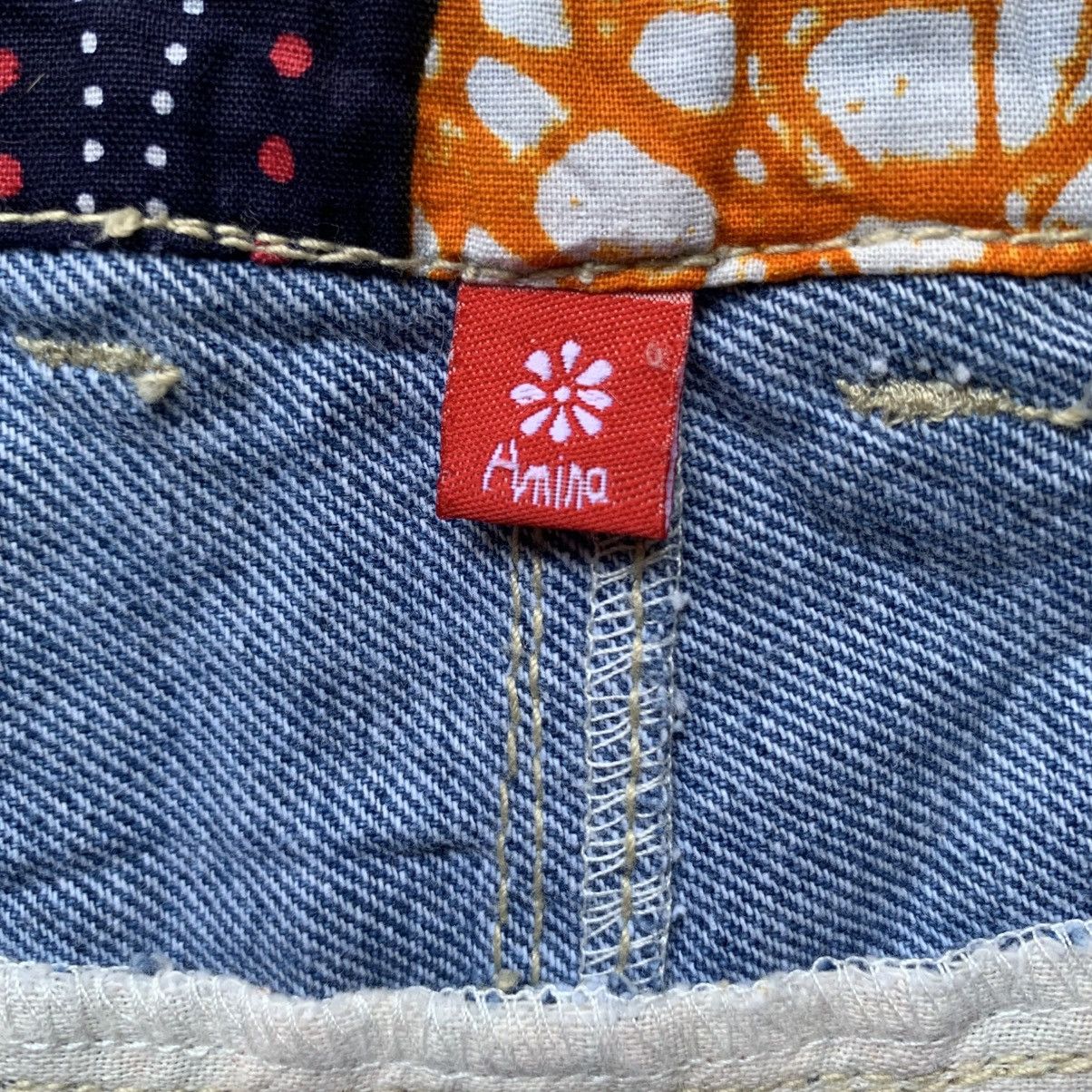 Japanese Brand 🔥unique and rare 🔥Amina multi pocket monkey denim pants Size US 33 - 9 Thumbnail
