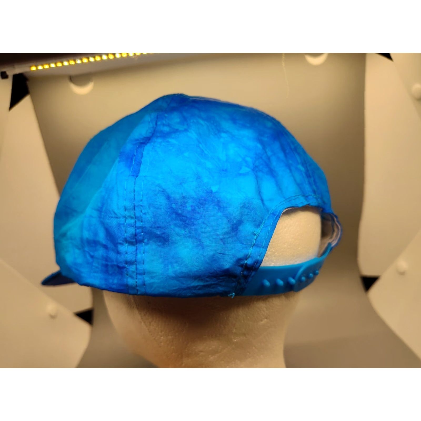 Camel VINTAGE Camel Cigarettes Tie Dye Snapback Hat Adjustable Blue 90s Mens Size ONE SIZE - 5 Thumbnail
