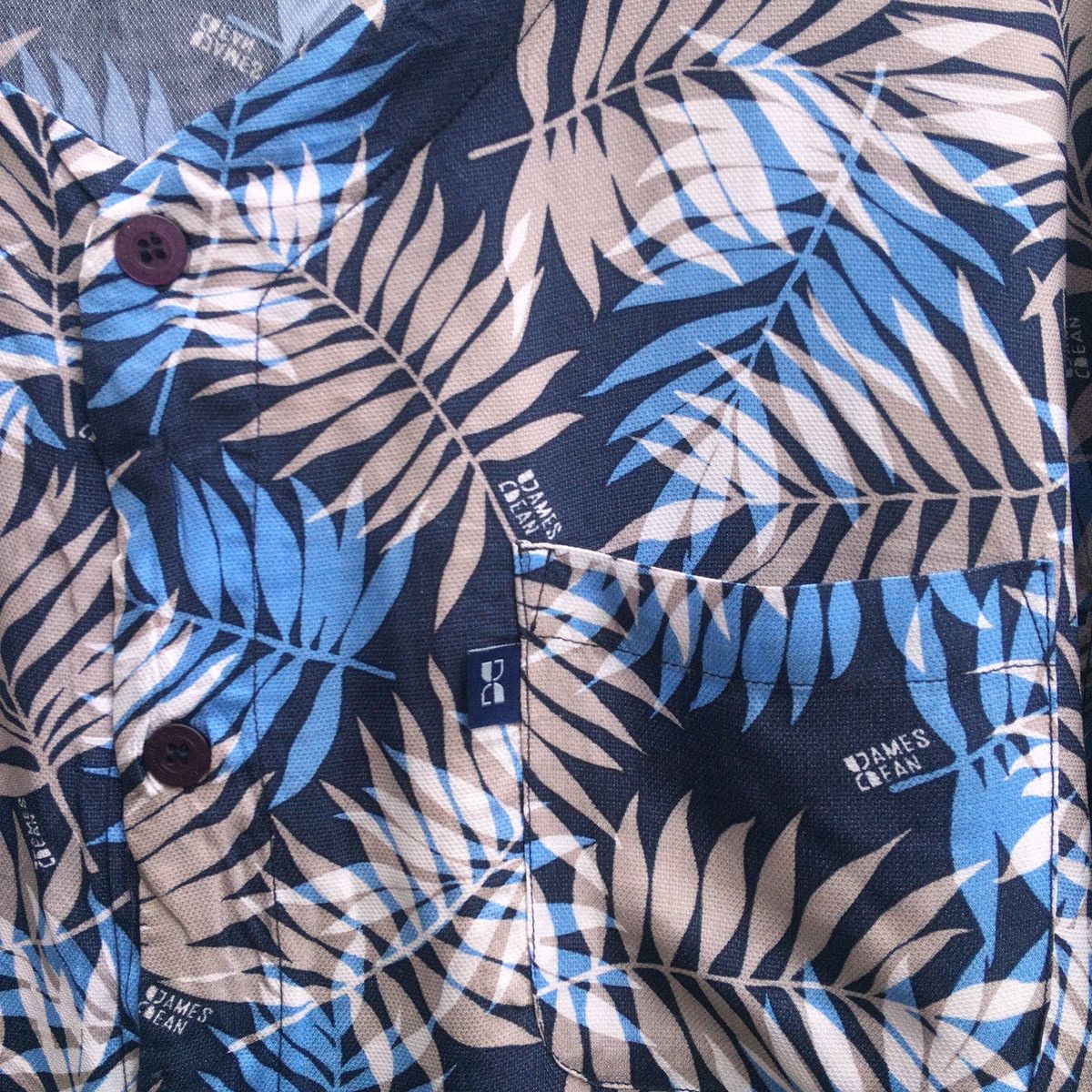 James Jean James dean collarless rayon shirt Size US XL / EU 56 / 4 - 2 Thumbnail