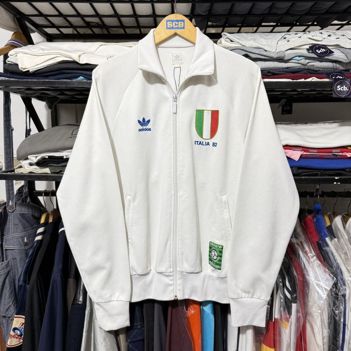 Vintage Vintage y2k adidas italy world cup track top Size US S / EU 44-46 / 1 - 1 Thumbnail