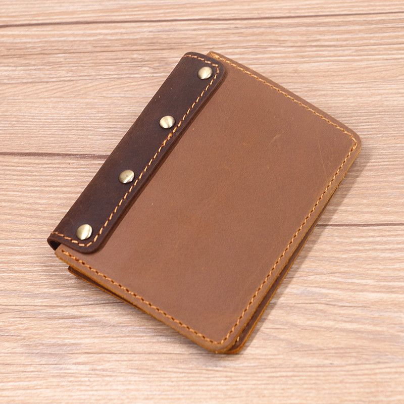 Japanese Brand × Leather Short Small Bifold Leather Wallet Size ONE SIZE - 1 Thumbnail