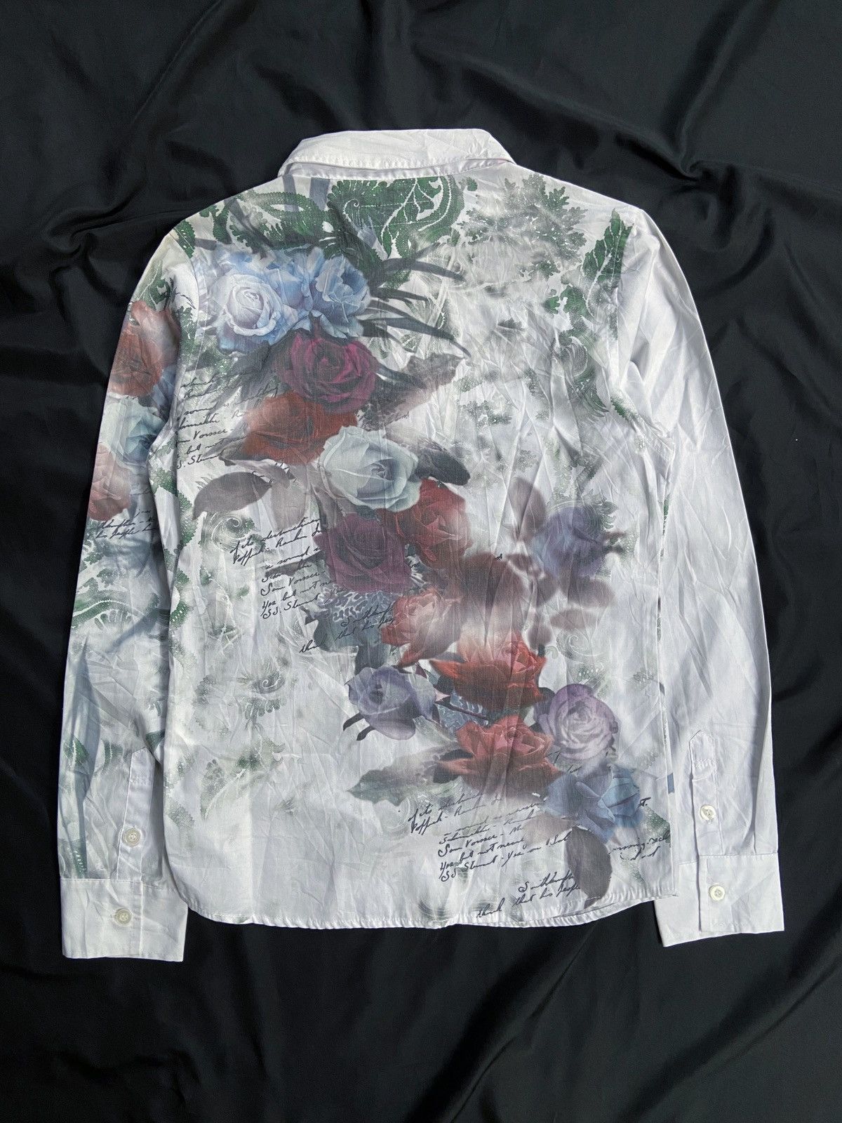 14th Addiction XFRM ARCHIVE FLOWERS PRINTED BUTTON DOWN SHIRT Size US S / EU 44-46 / 1 - 2 Thumbnail