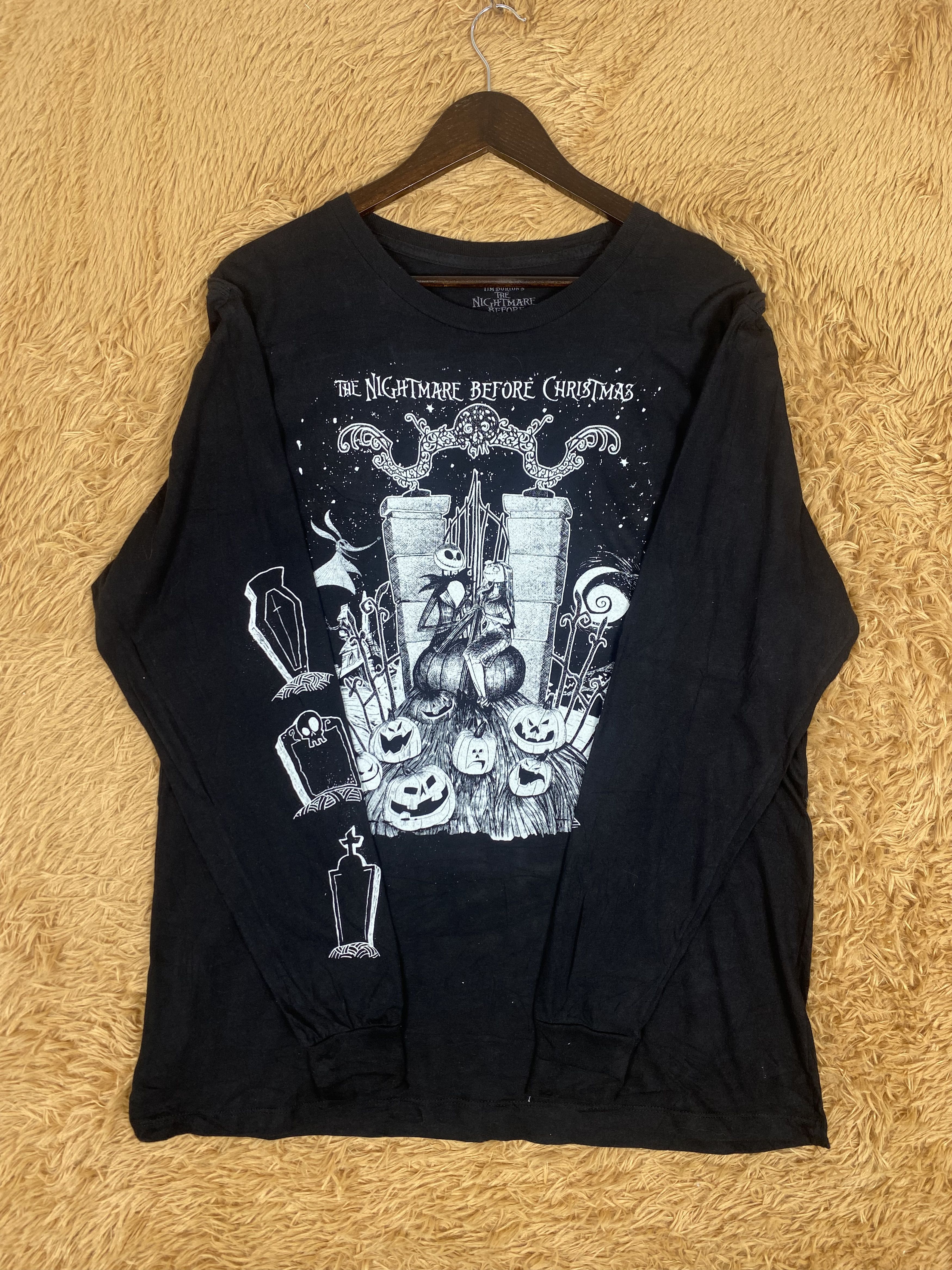 Disney Vintage Disney The Burton Nightmare Shirt Size US L / EU 52-54 / 3 - 3 Thumbnail