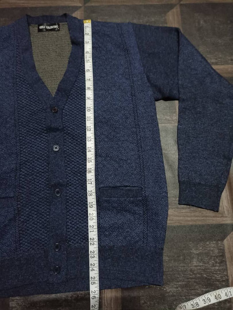 Designer × Japanese Brand × Vintage VERA Valentino Cardigan Button Up Size L / US 10 / IT 46 - 11 Thumbnail