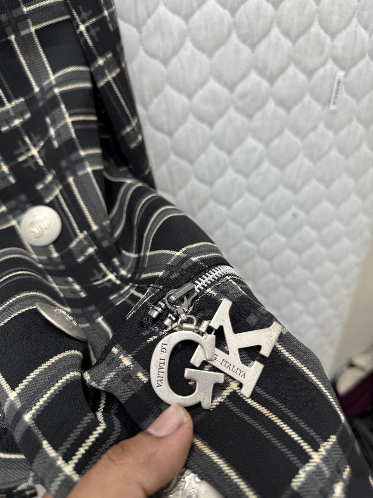 Le Grande Bleu (L.G.B.) 🔥🔥🔥ARCHIVE LA MODA GOJI PUNK JACKET Size US M / EU 48-50 / 2 - 12 Thumbnail