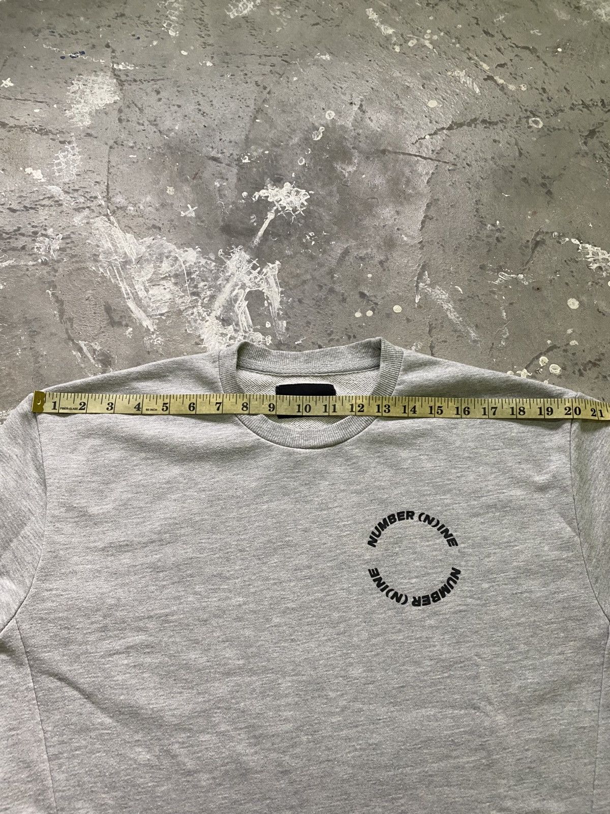Number (N)ine Number NINE Denim Pocket Pullover Sweatshirt Size US M / EU 48-50 / 2 - 15 Thumbnail