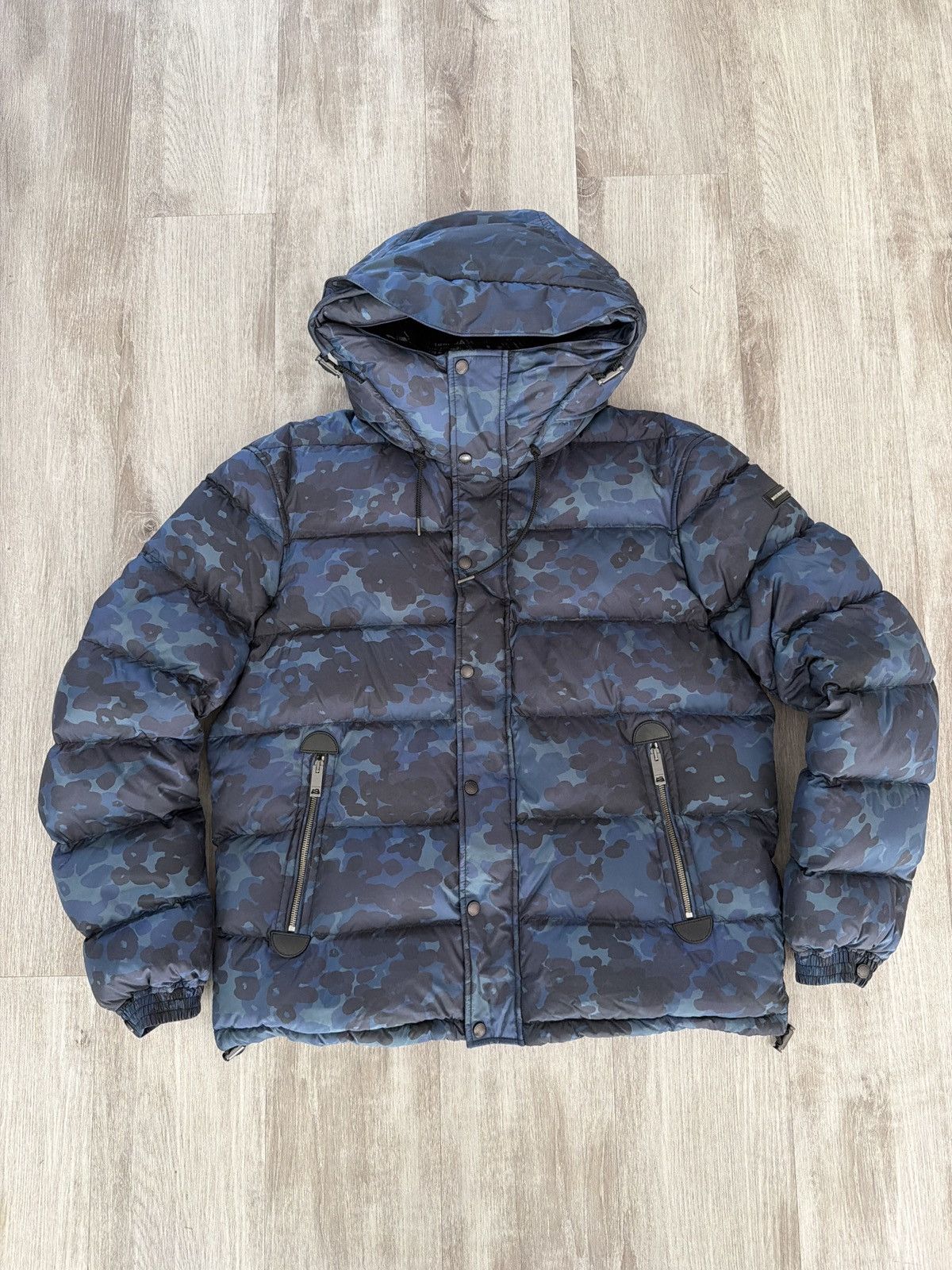 Burberry BURBERRY CAMO PUFFER Size US XL / EU 56 / 4 - 6 Thumbnail