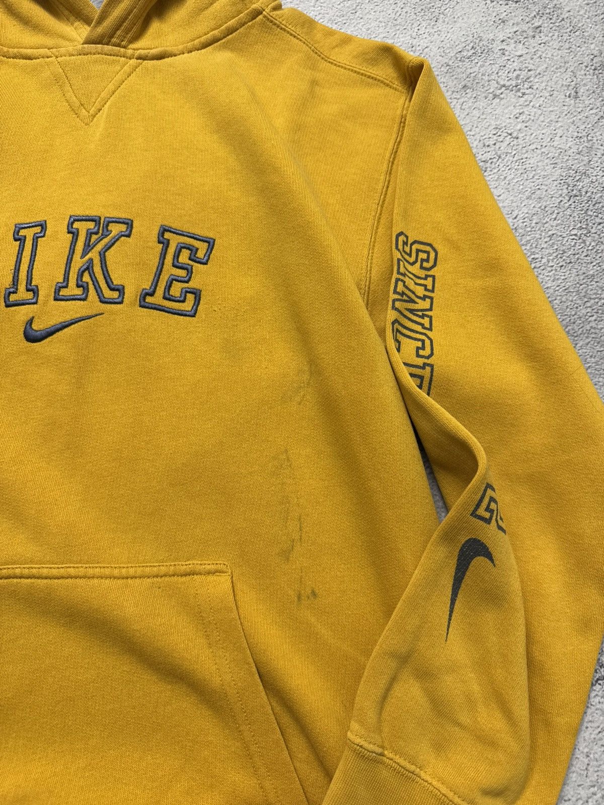 Nike Vintage Y2K Nike Big Swoosh Hoodie 00’s Size US XS / EU 42 / 0 - 11 Thumbnail