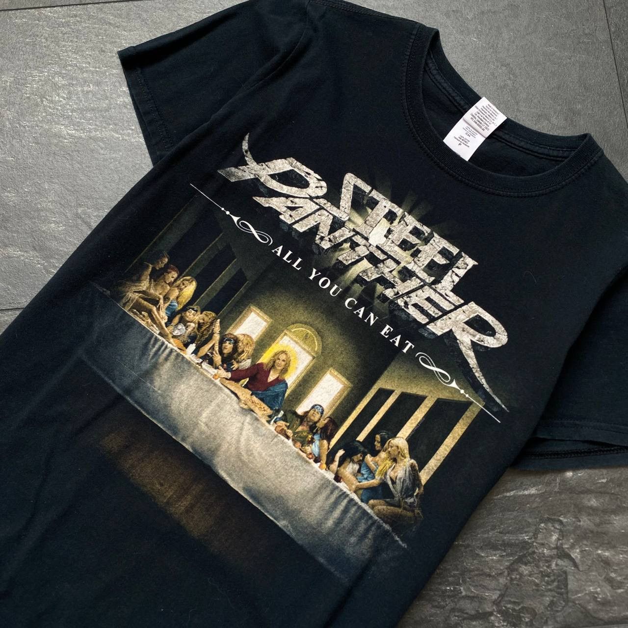 Vintage Vintage stell panther tour 2014 tee shirt Size US S / EU 44-46 / 1 - 2 Thumbnail