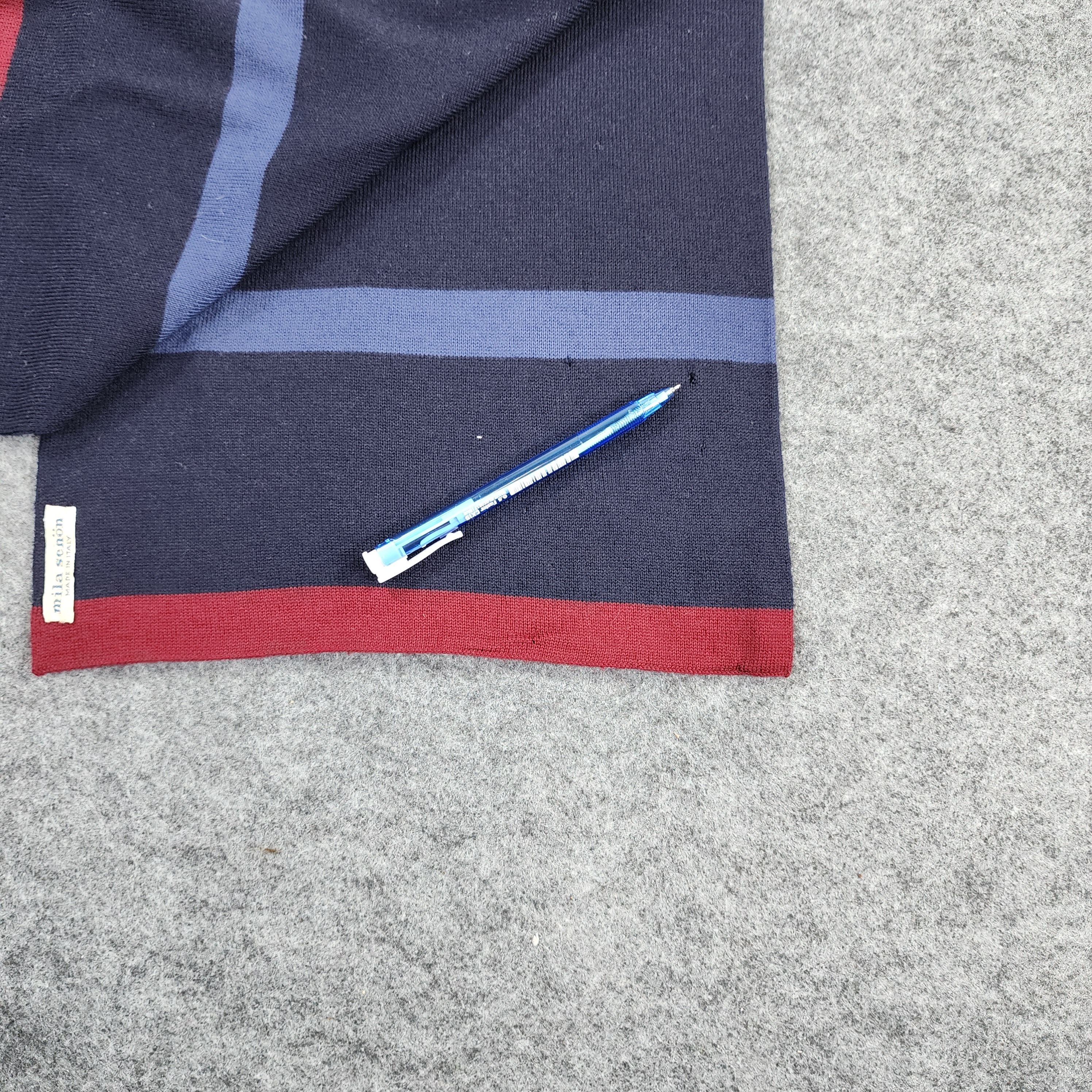 Mila Schon × Vintage Mila Schon Scarf / Muffler / Neckwear D023 Size ONE SIZE - 9 Thumbnail