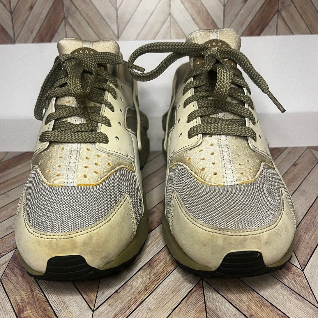 Nike Nike Air Huarache Running Sneakers Light Bone/Olive US 8 Size US 8 / EU 41 - 6 Thumbnail