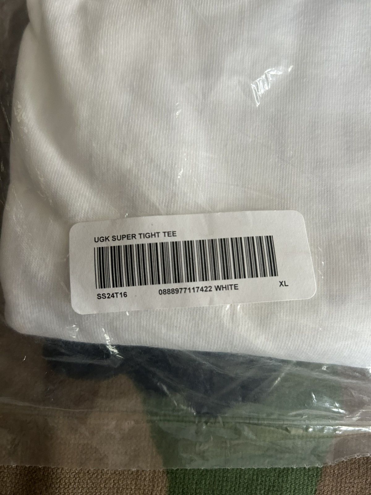 Supreme Supreme UGK Super Tight Tee White XL SS24 Size US XL / EU 56 / 4 - 4 Thumbnail