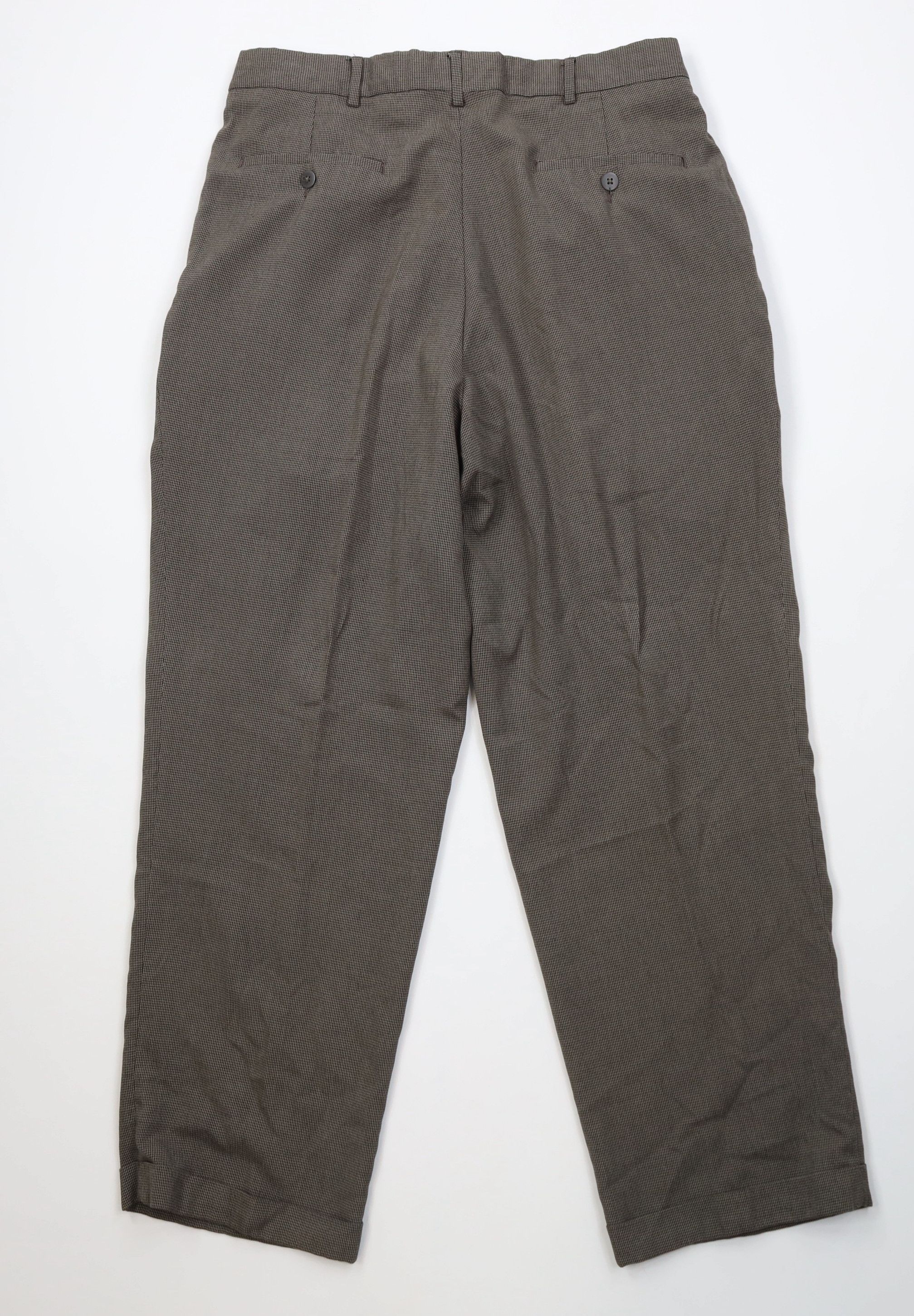Vintage Vintage 90s Streetwear Houndstooth Wide Leg Chino Pants Size US 34 / EU 50 - 10 Thumbnail