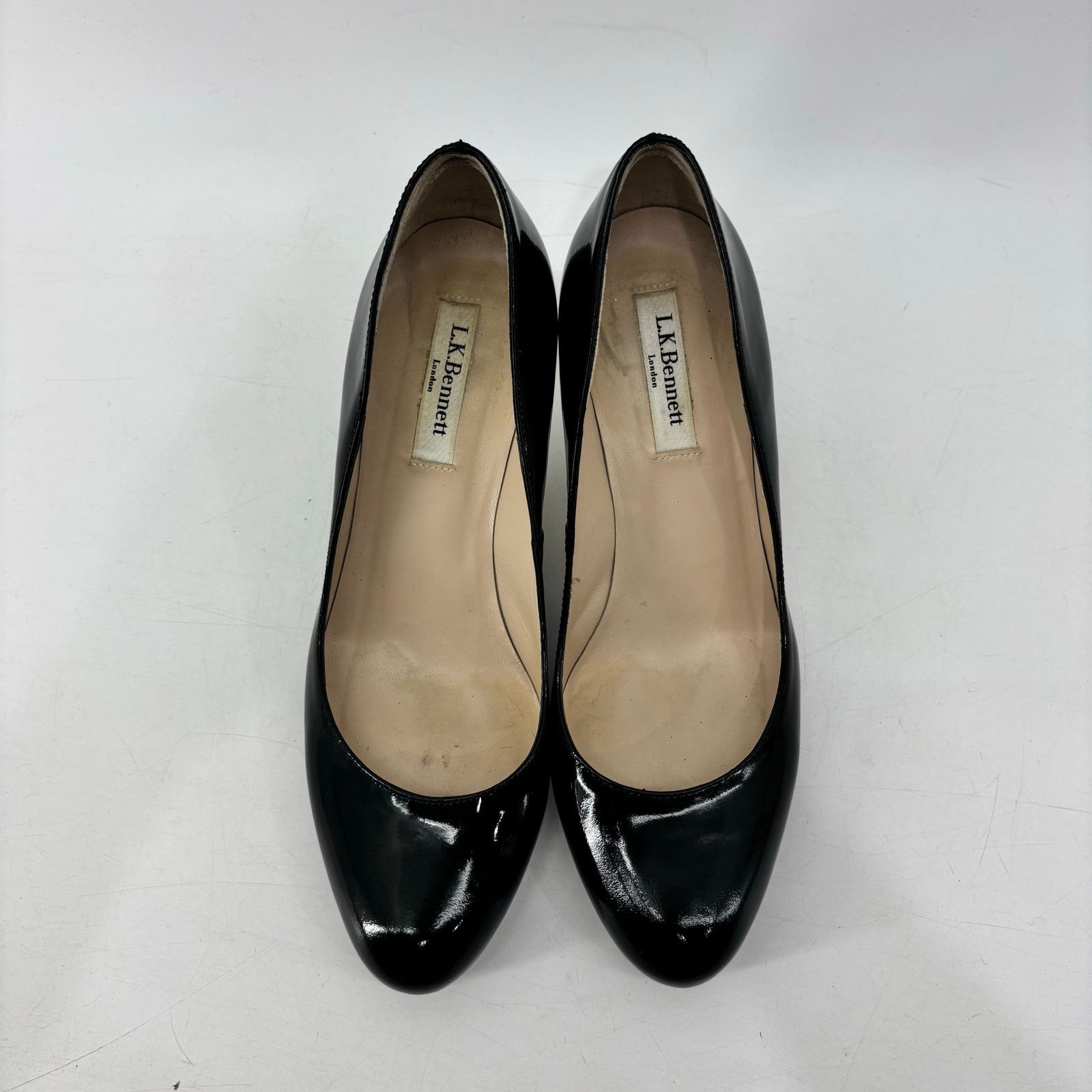 LK Bennett L.K. Bennett Women's Size 38.5 US 8.5 Black Patent Leather Size US 8.5 / IT 38.5 - 14 Thumbnail