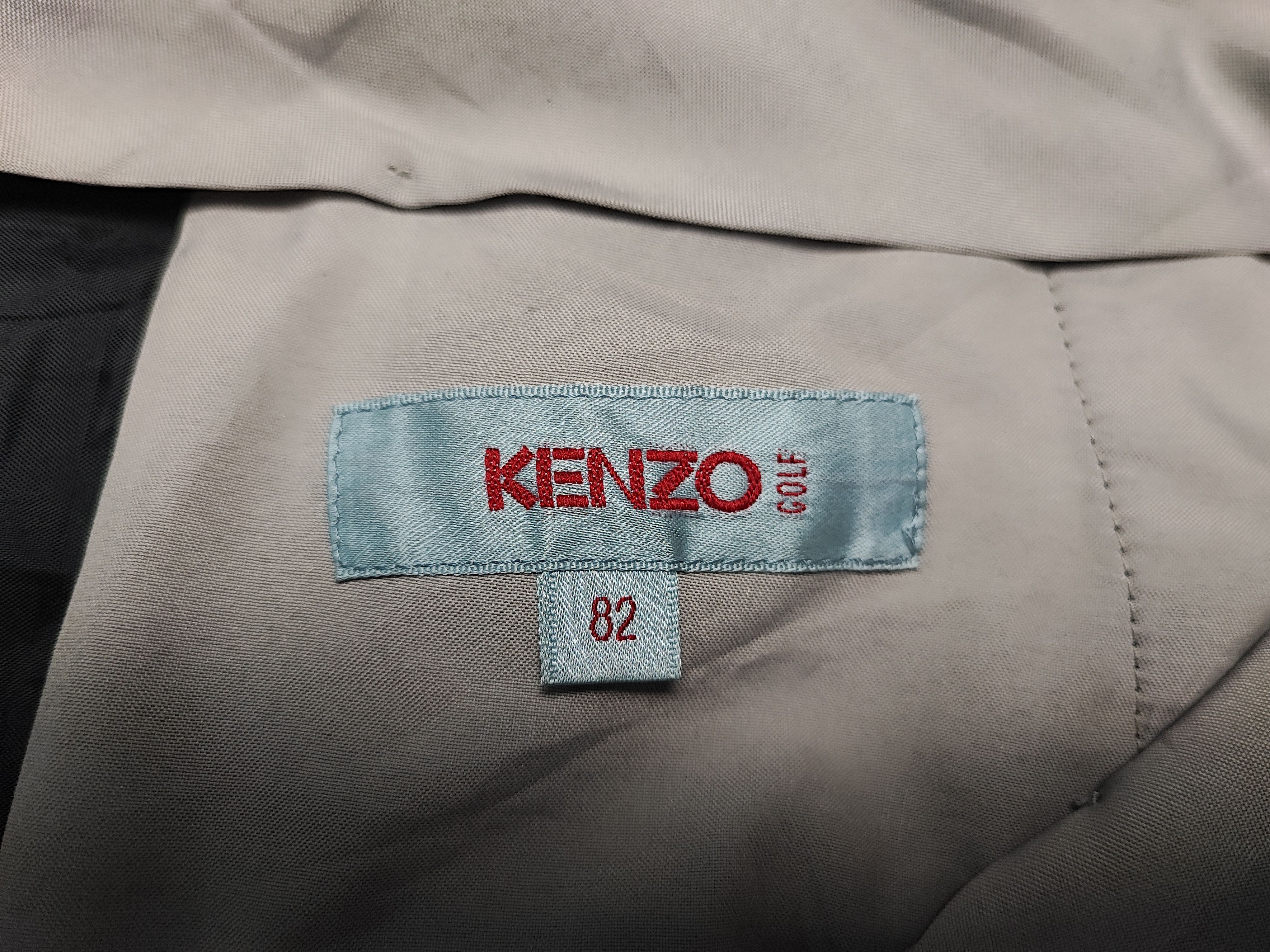 Kenzo Vintage Kenzo Wool Waffle Design Size US 31 - 17 Thumbnail