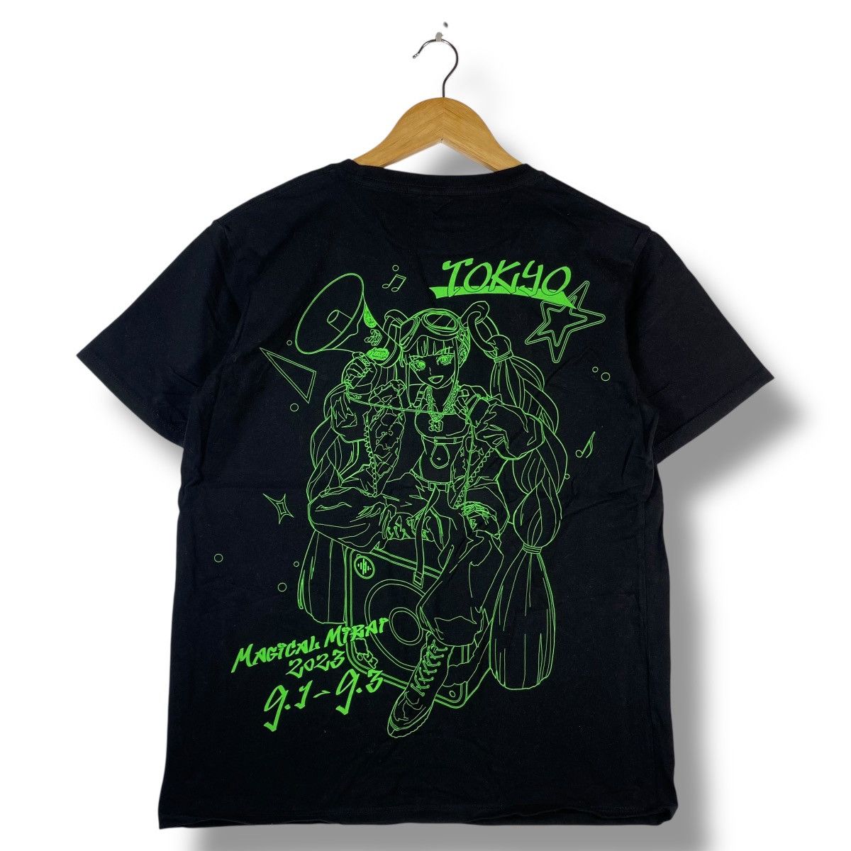 Anime HATSUNE MIKU Magical Mirai 2023 Tokyo Vocaloid Tee Shirt Size US M / EU 48-50 / 2 - 1 Thumbnail
