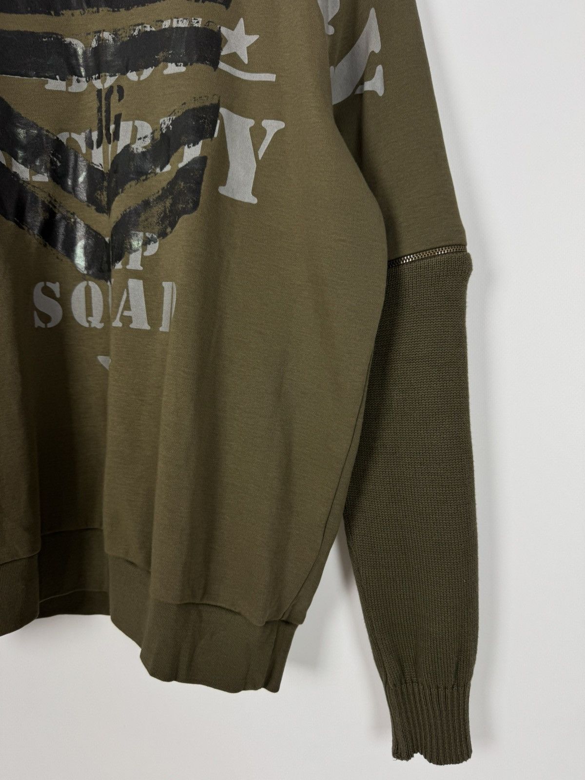John Galliano Paris Kids Collection Military Sweatshirt