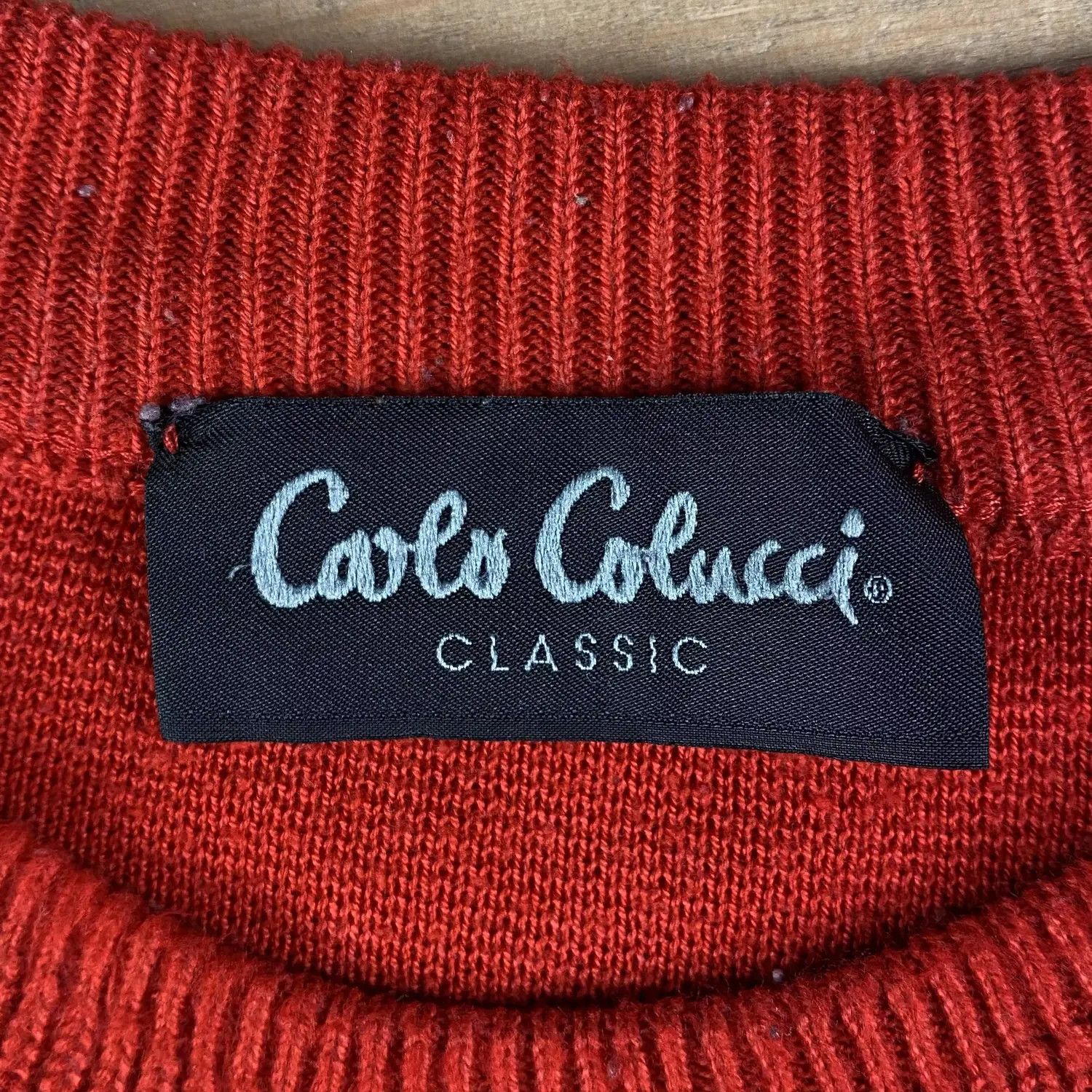 Carlo Colucci × Vintage Mens Sweater Carlo Colucci Vintage Size 54 Size US XL / EU 56 / 4 - 4 Thumbnail