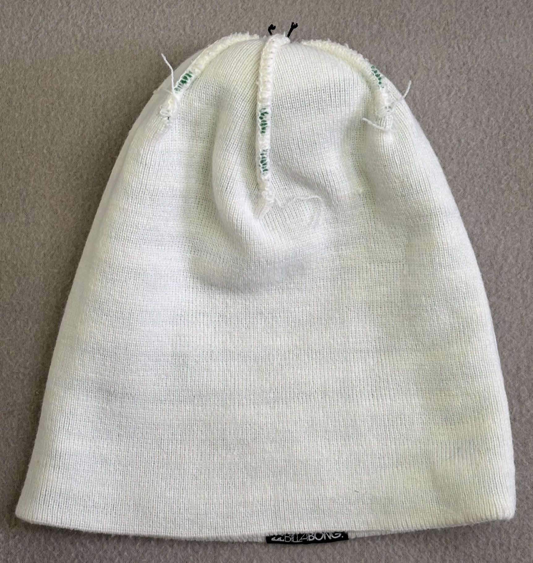 Billabong BillaBong winter hat white green size. Universal Size ONE SIZE - 6 Thumbnail