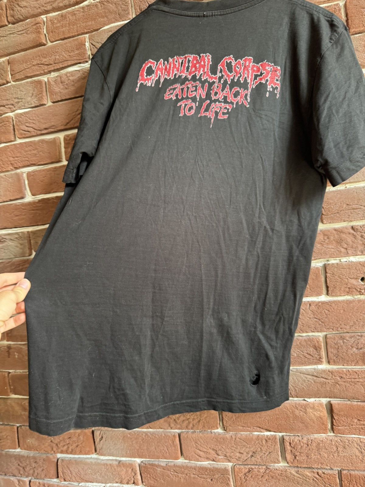 Band Tees Rare 00s Cannibal Corpse Eaten Back Life Metal Band Tee L Size US L / EU 52-54 / 3 - 6 Thumbnail