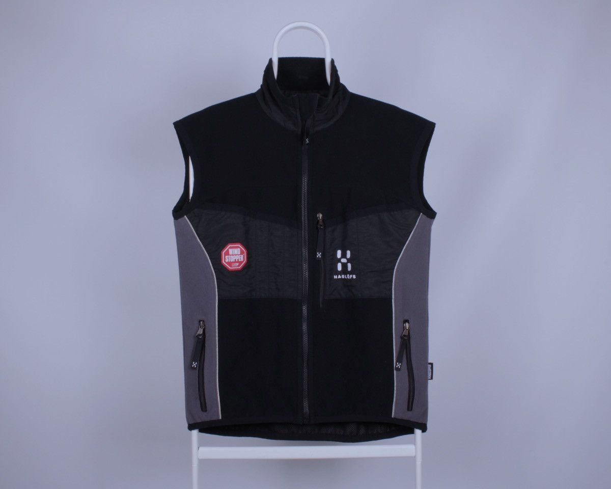 Haglofs × Vintage HAGLOFS Vintage WindStopper Reflective Fleece Vest Jacket Size US S / EU 44-46 / 1 - 8 Thumbnail
