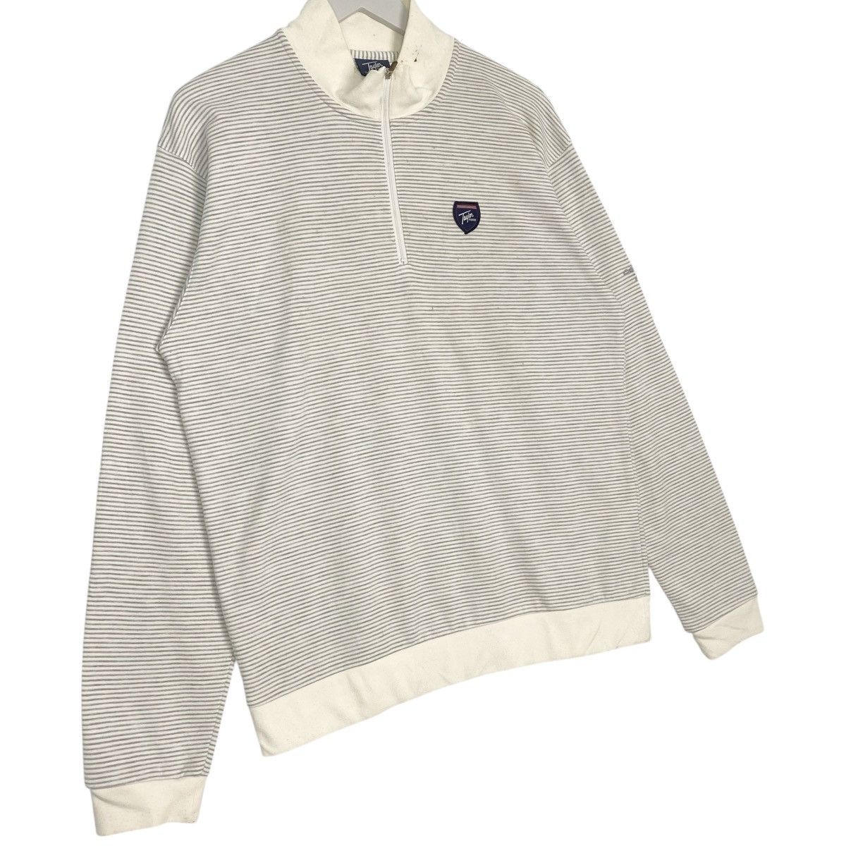 Other Vintage Taylor Made Quater Zip Sweatshirt Gray Size L Size US L / EU 52-54 / 3 - 3 Thumbnail