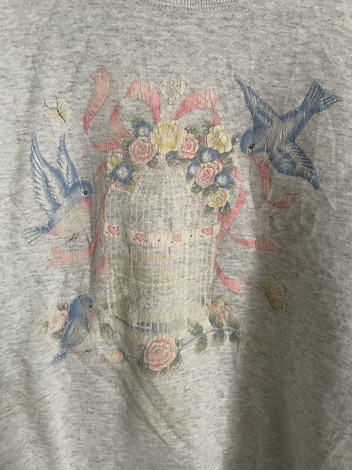 Vintage Fruit of bloom Sweater Size US L / EU 52-54 / 3 - 3 Thumbnail
