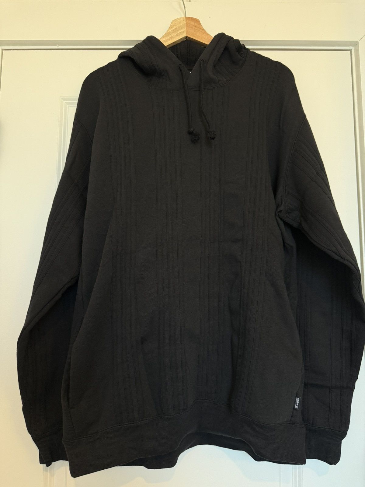 Adidas Striped Hoodie Size US L / EU 52-54 / 3 - 1 Thumbnail