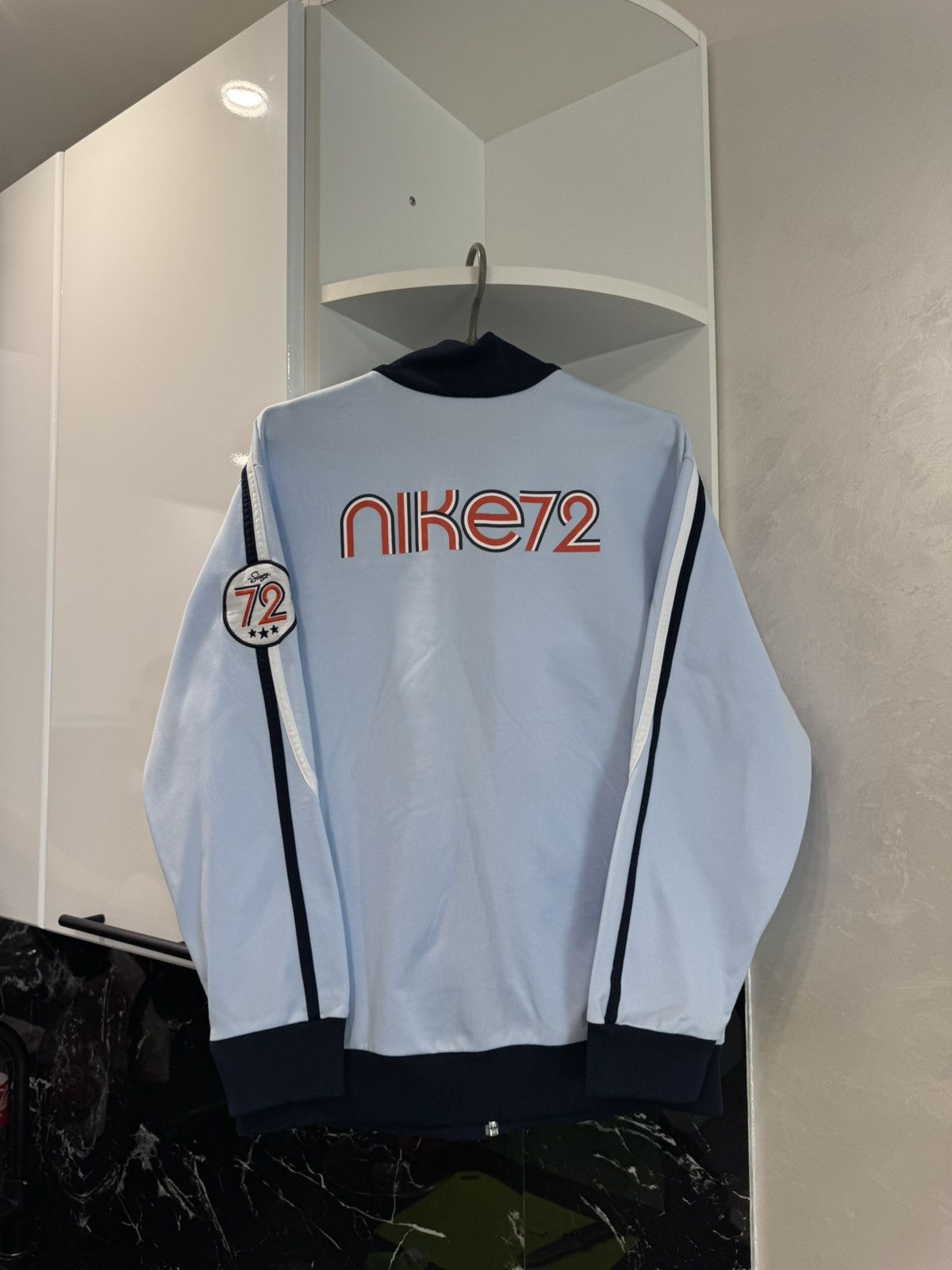 Nike Vintage Nike Big Logo 72 Zip Up Hoodie Size US S / EU 44-46 / 1 - 4 Thumbnail