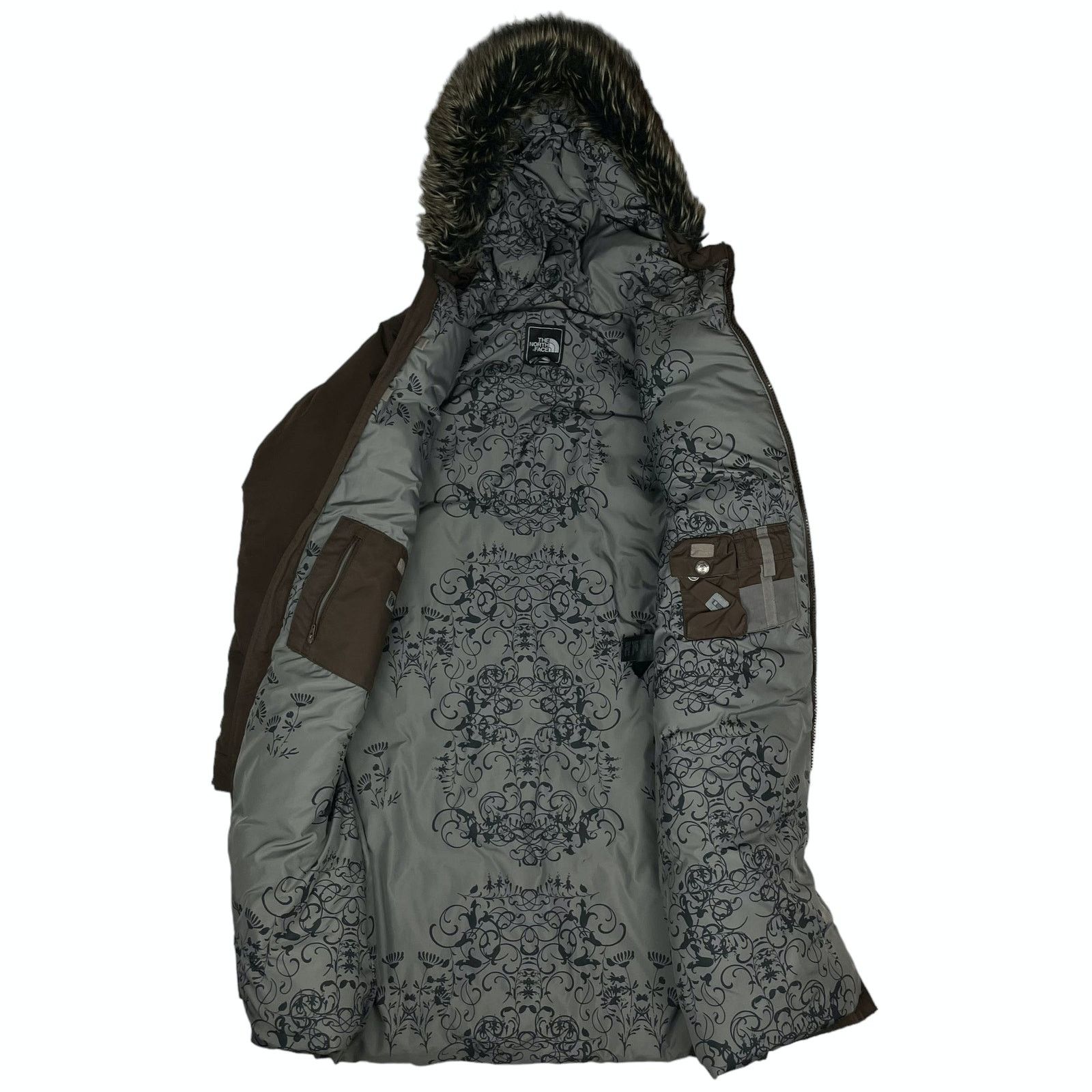 The North Face The North Face Hyvent Women's Brown Down Parka Jacket Small Size S / US 4 / IT 40 - 14 Thumbnail