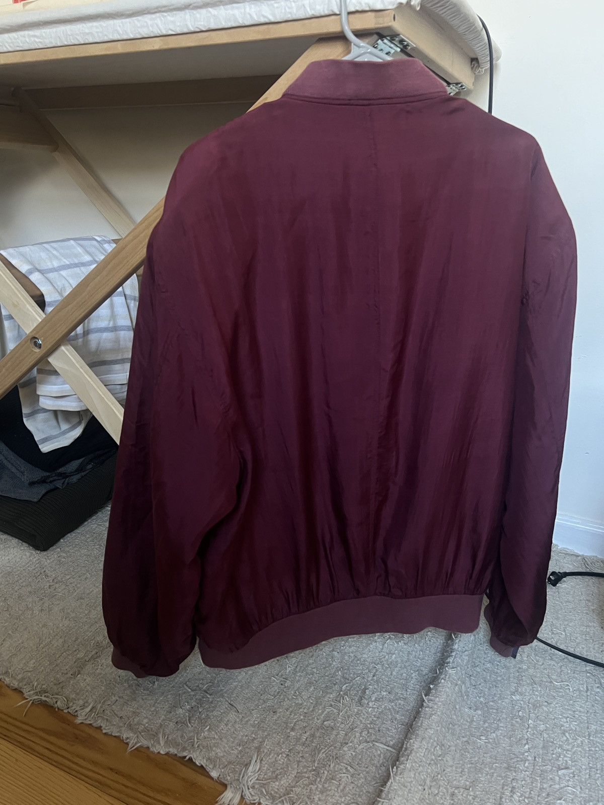 Vintage Vintage 70s-80s 100% SILK West Germany Bomber sz L Size US L / EU 52-54 / 3 - 2 Thumbnail