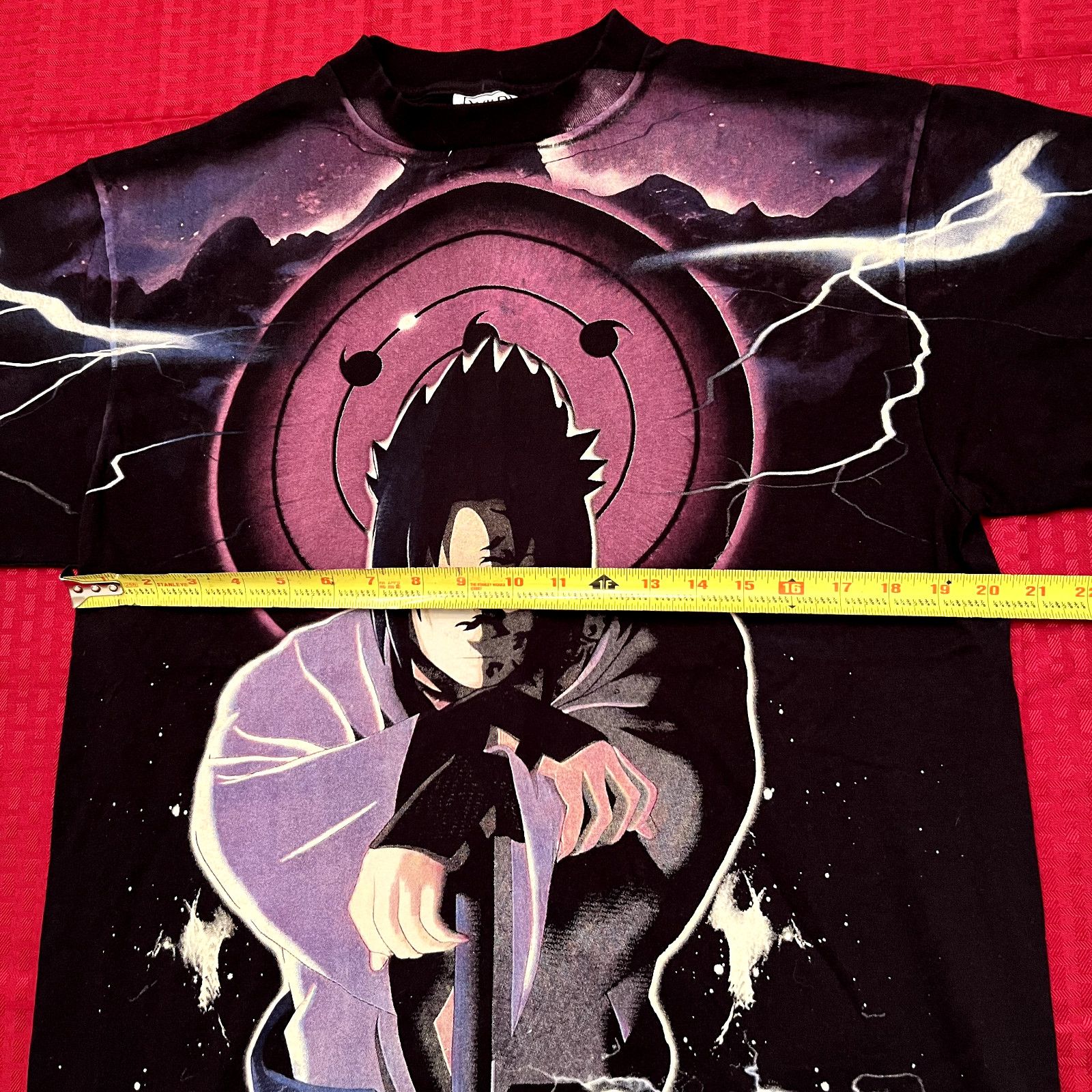 Other Sasuke Uchiha Naruto Anime purple vintage 90s style shirt Size US L / EU 52-54 / 3 - 2 Thumbnail