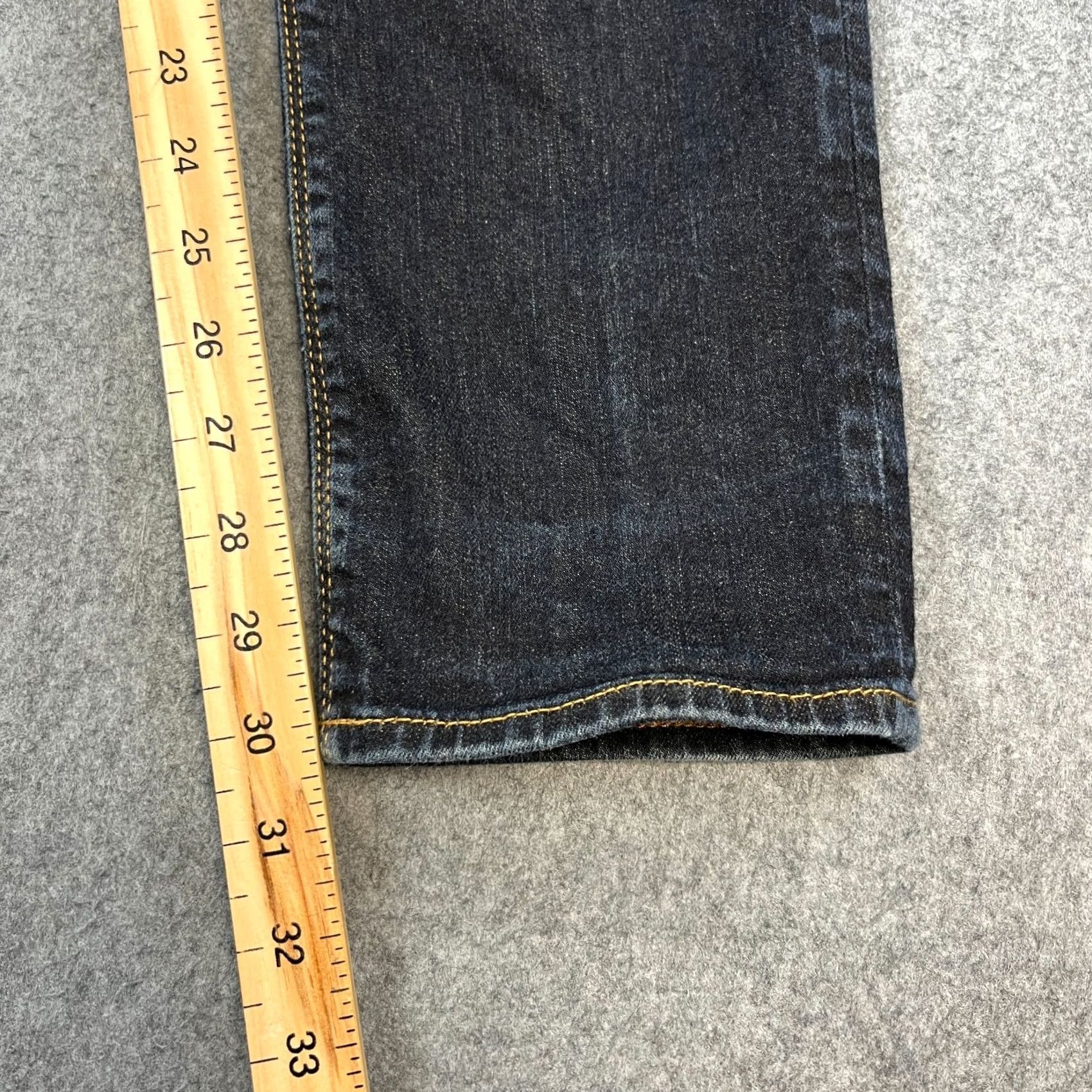 Vintage Armani Jeans Jeans Slim Skinny 30 Dark Wash Blue Stretch J06 GA Men Size US 30 / EU 46 - 4 Thumbnail