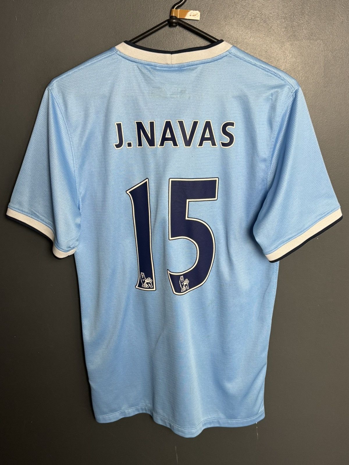 Nike Manchester City 13/14 Home Jesus Navas Football Jersey Size US S / EU 44-46 / 1 - 1 Thumbnail