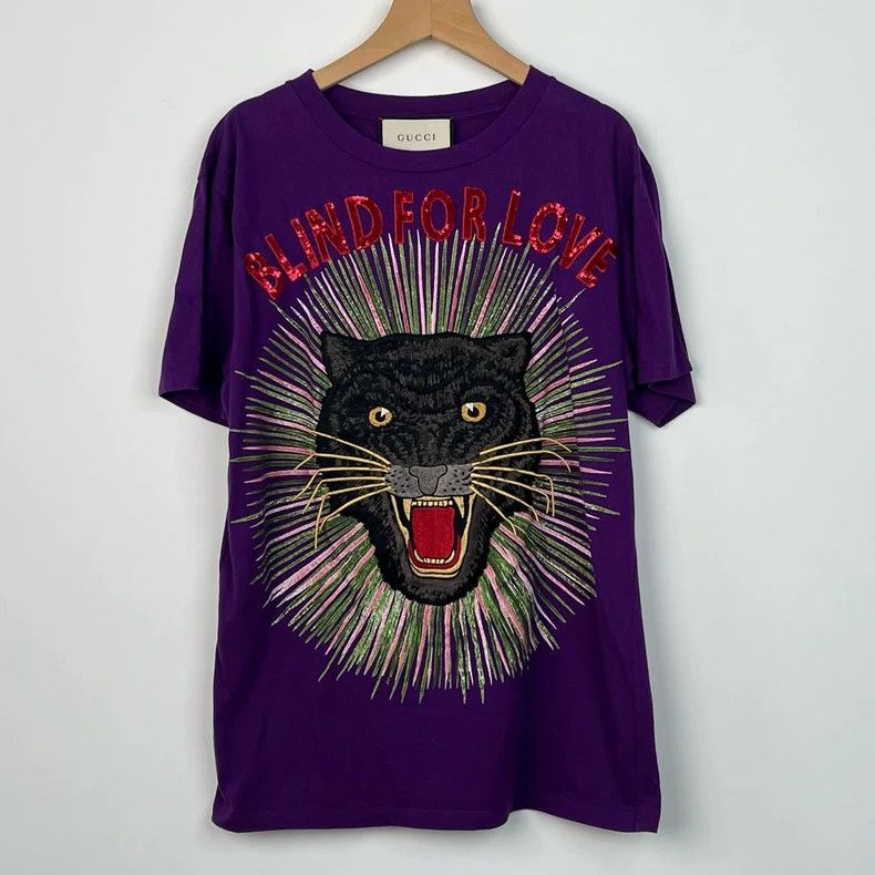 Gucci Gucci Limited embroidered hutou T-shirt short sleeves 2503- Size US XXS / EU 40 - 1 Thumbnail