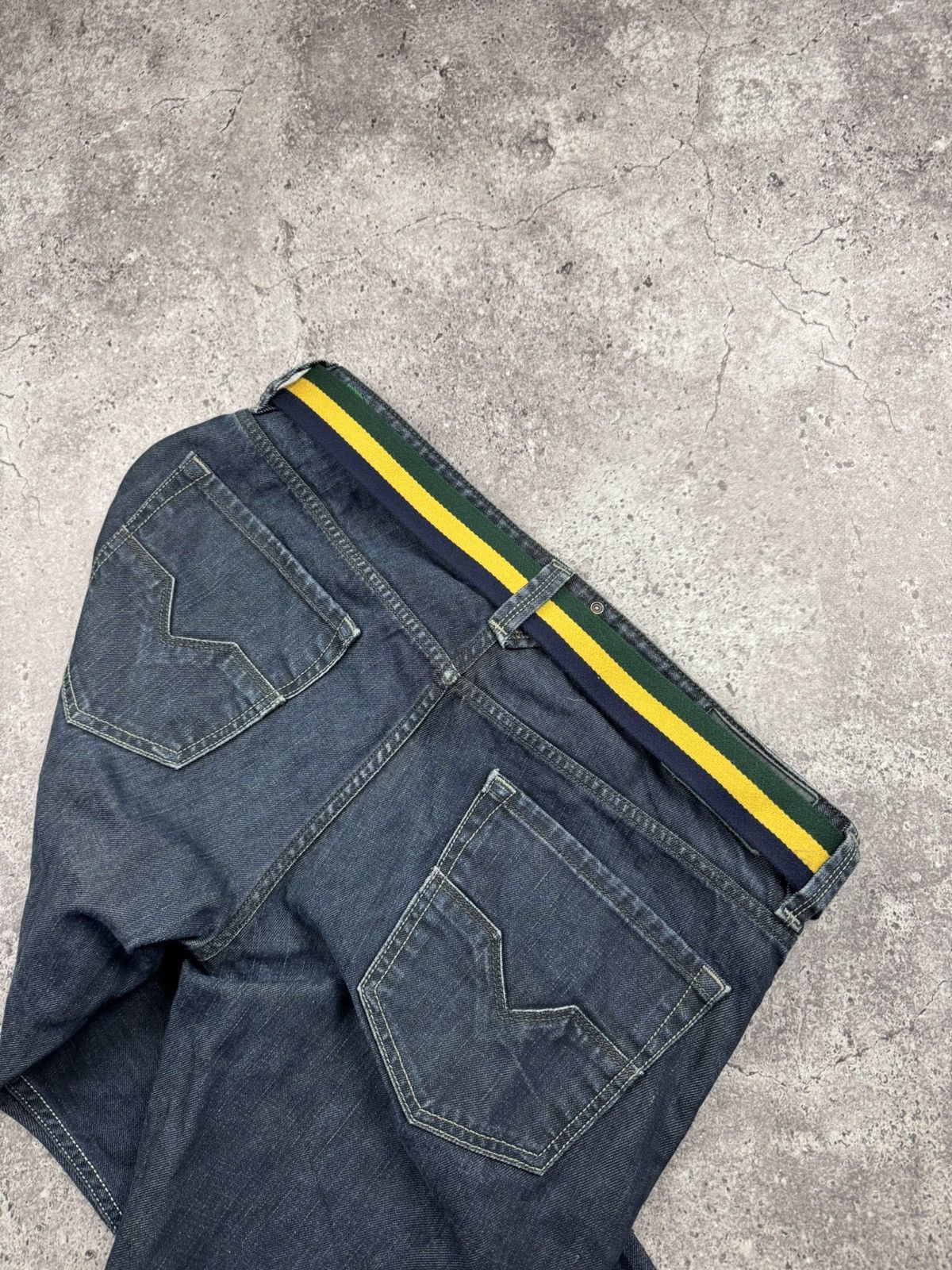 Polo Ralph Lauren Vintage Polo Ralph Lauren Striped Double D- Ring Belt Y2K Size ONE SIZE - 5 Thumbnail