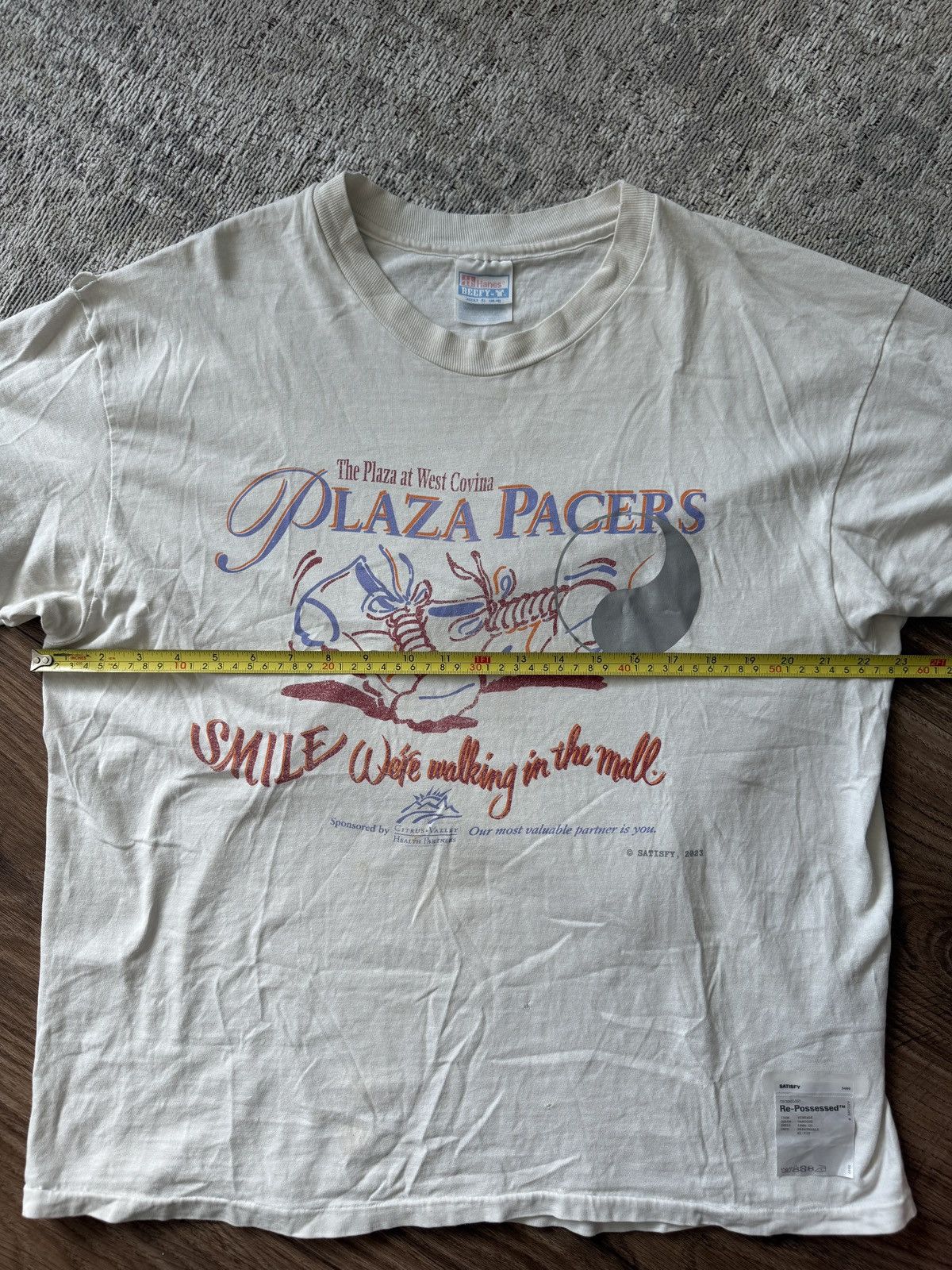 Our Legacy × Satisfy REPOSSESSED Marathon Pacer Tshirt possessed Size US XL / EU 56 / 4 - 6 Thumbnail