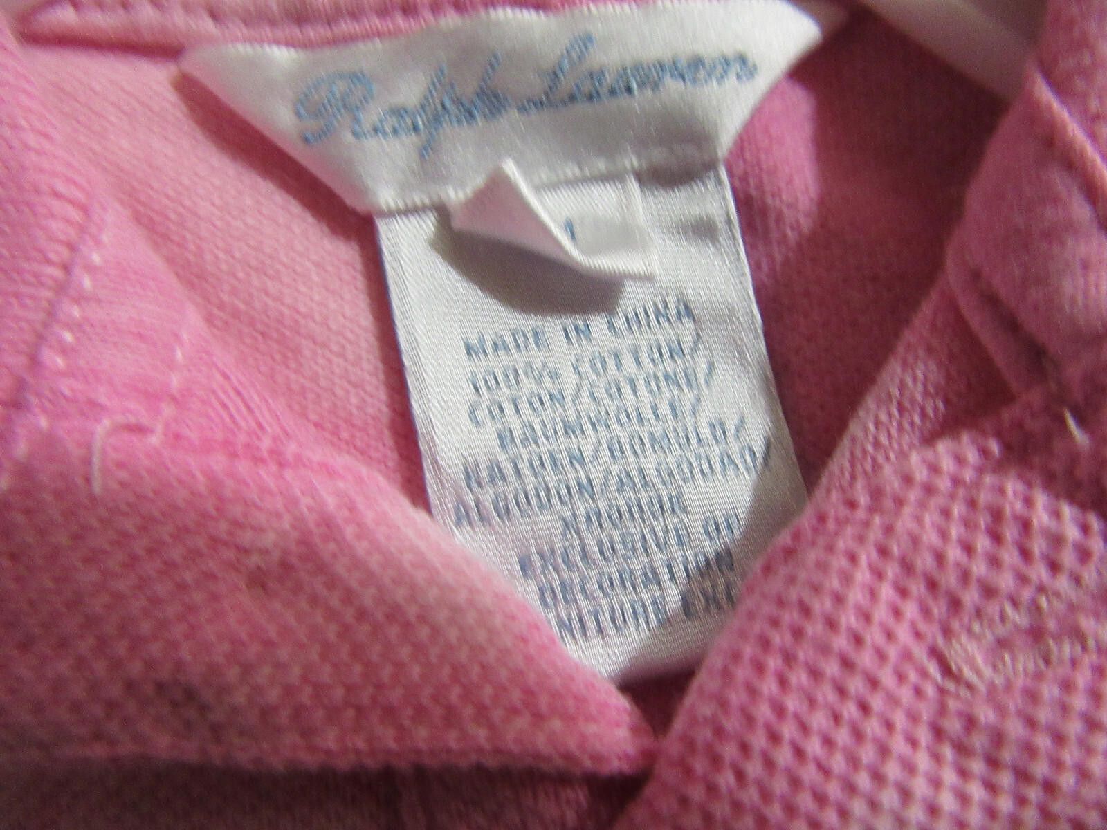 Polo Ralph Lauren Polo Ralph Lauren One Pc. Big Pony Tie Dye Romper Pink 3M Size ONE SIZE - 3 Thumbnail