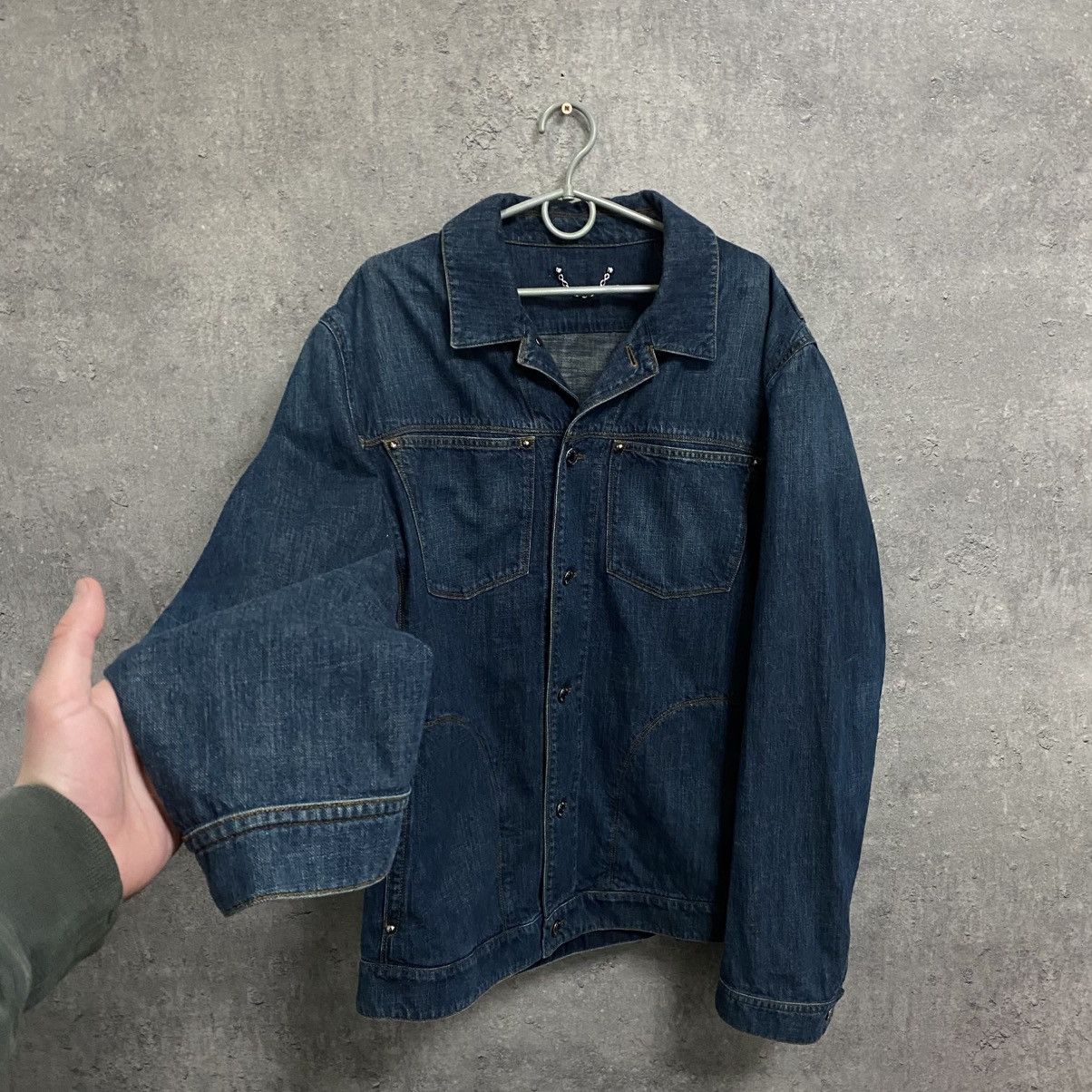 Louis Vuitton Louis Vuitton Denim Jean Jacket Size US XL / EU 56 / 4 - 2 Thumbnail